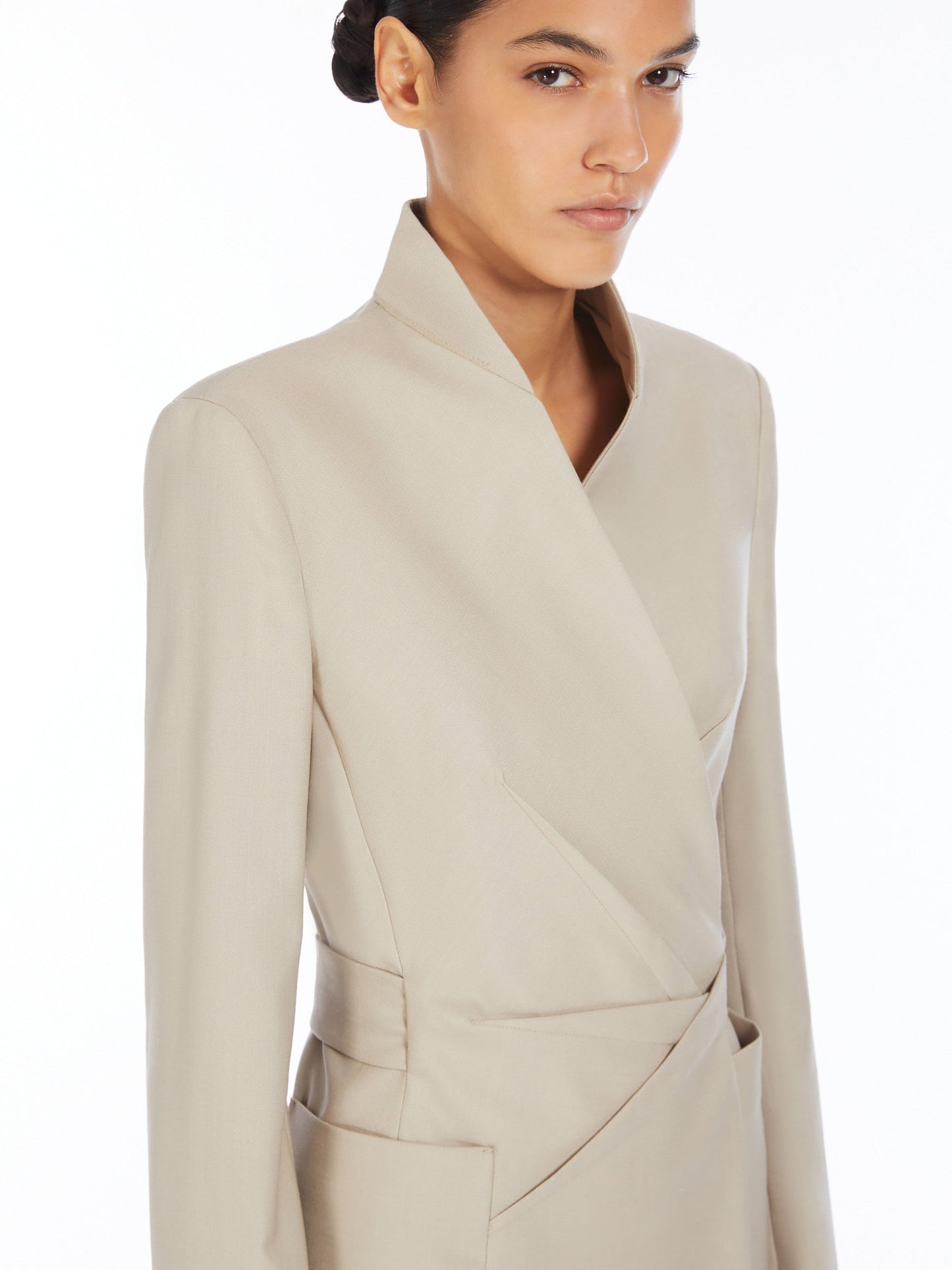 Wool, mohair and silk blazer