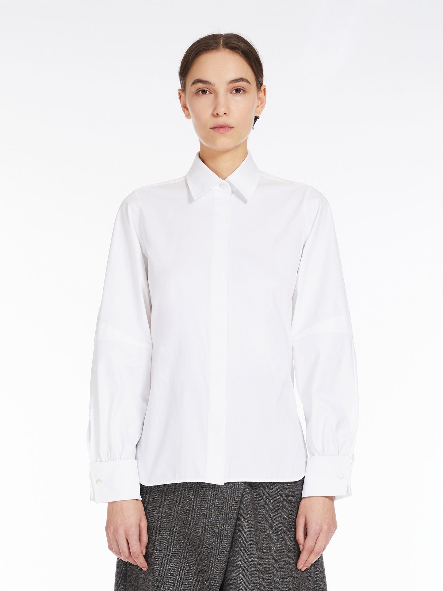 Men’s-style cotton shirt