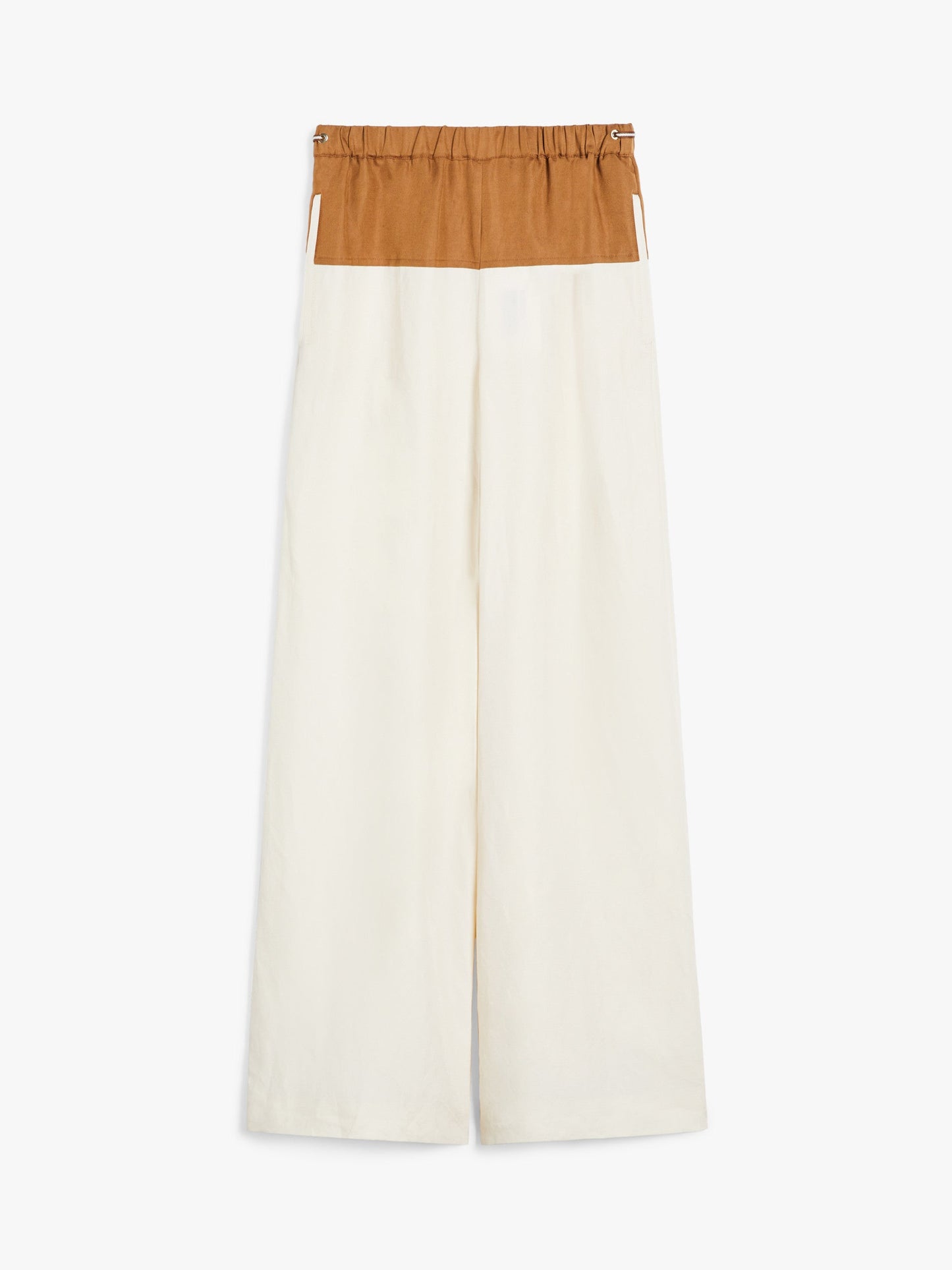 Linen and silk trousers