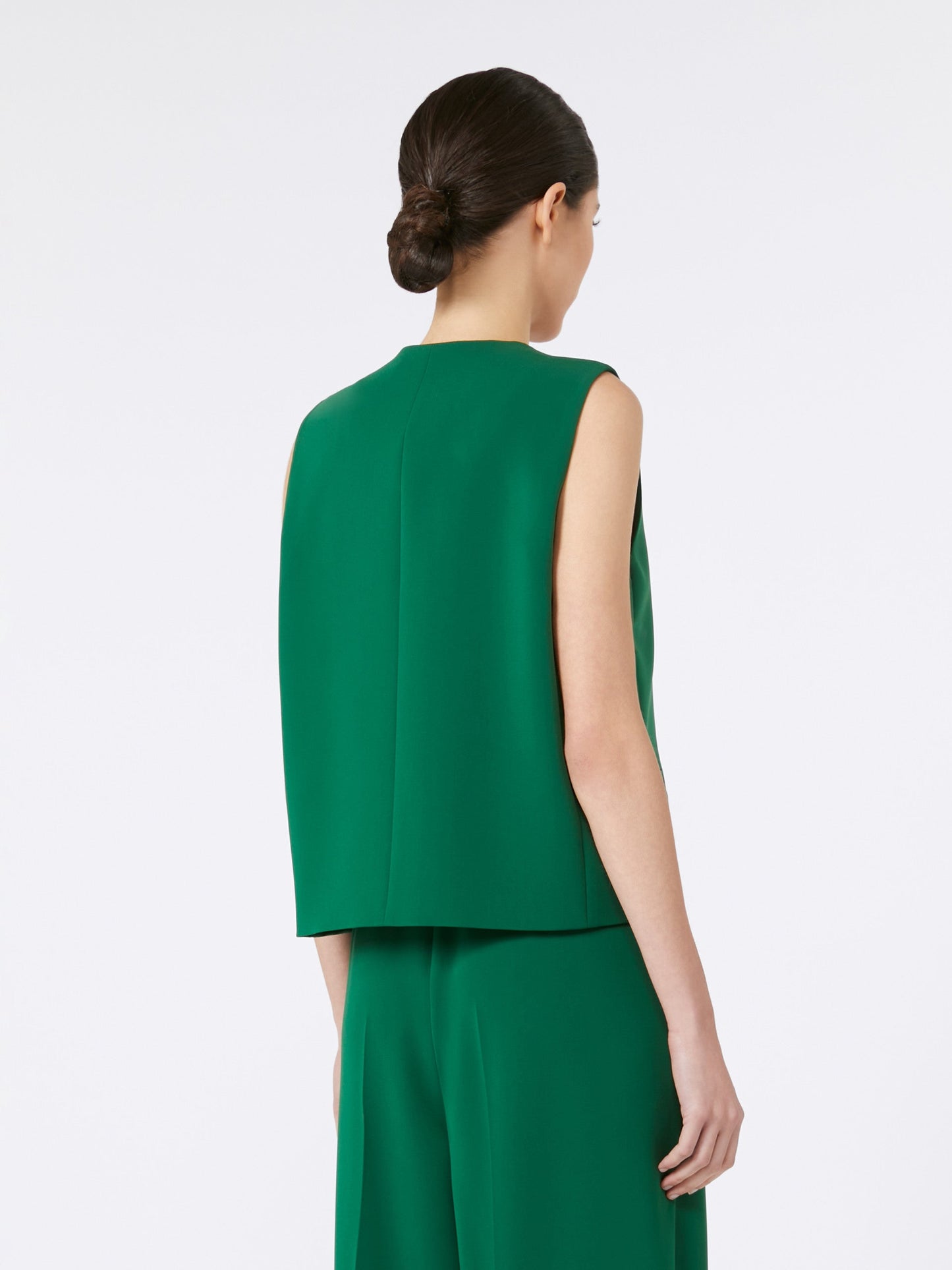 Short cady gilet