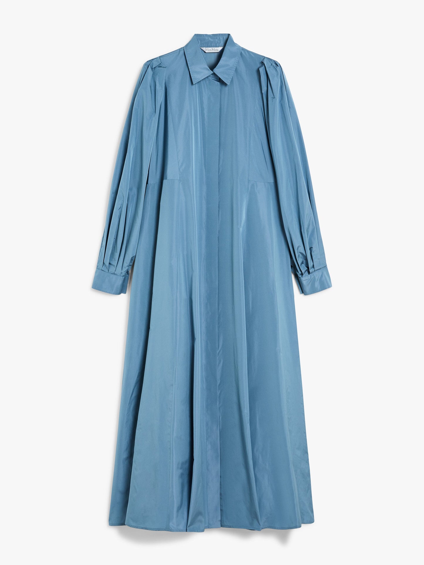 Flared taffeta dress
