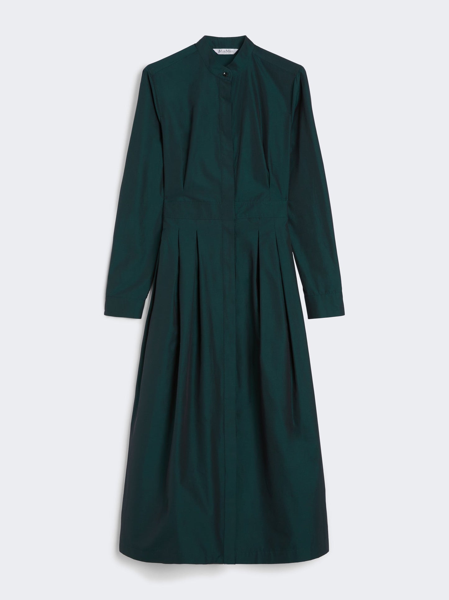 Taffeta shirt dress