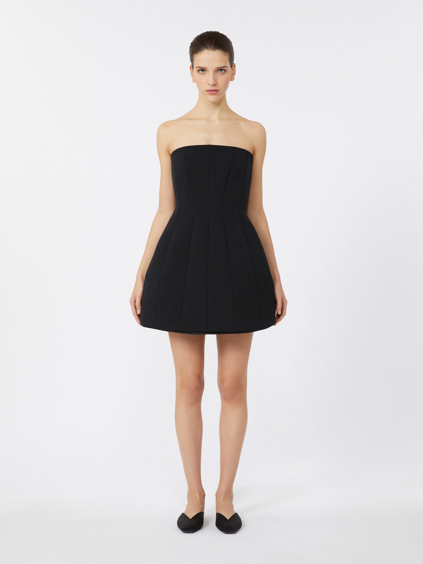 Sable bustier dress