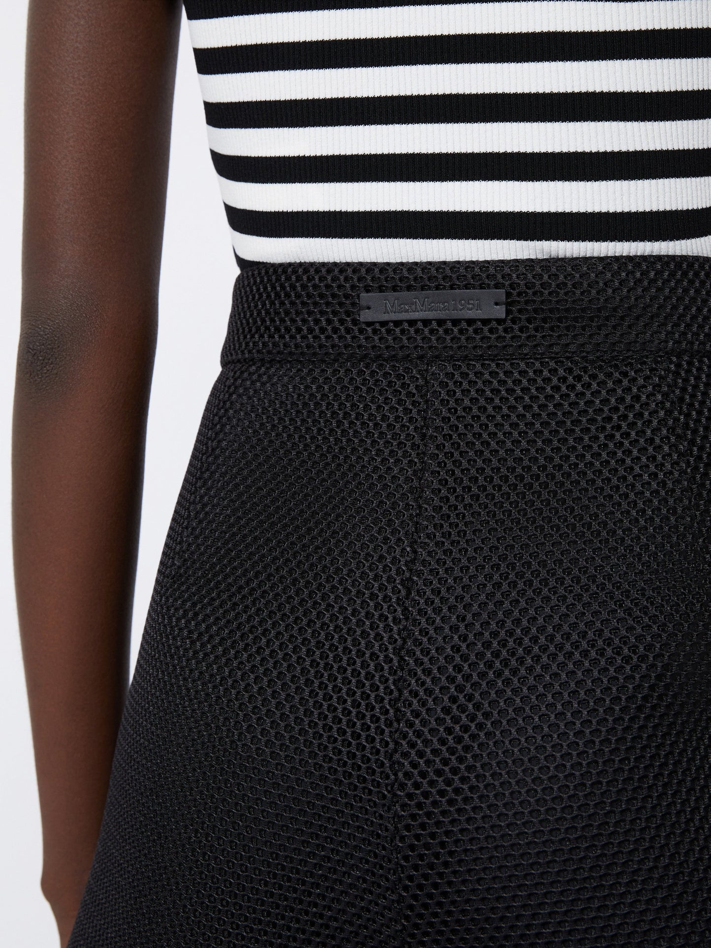 Technical mesh shorts