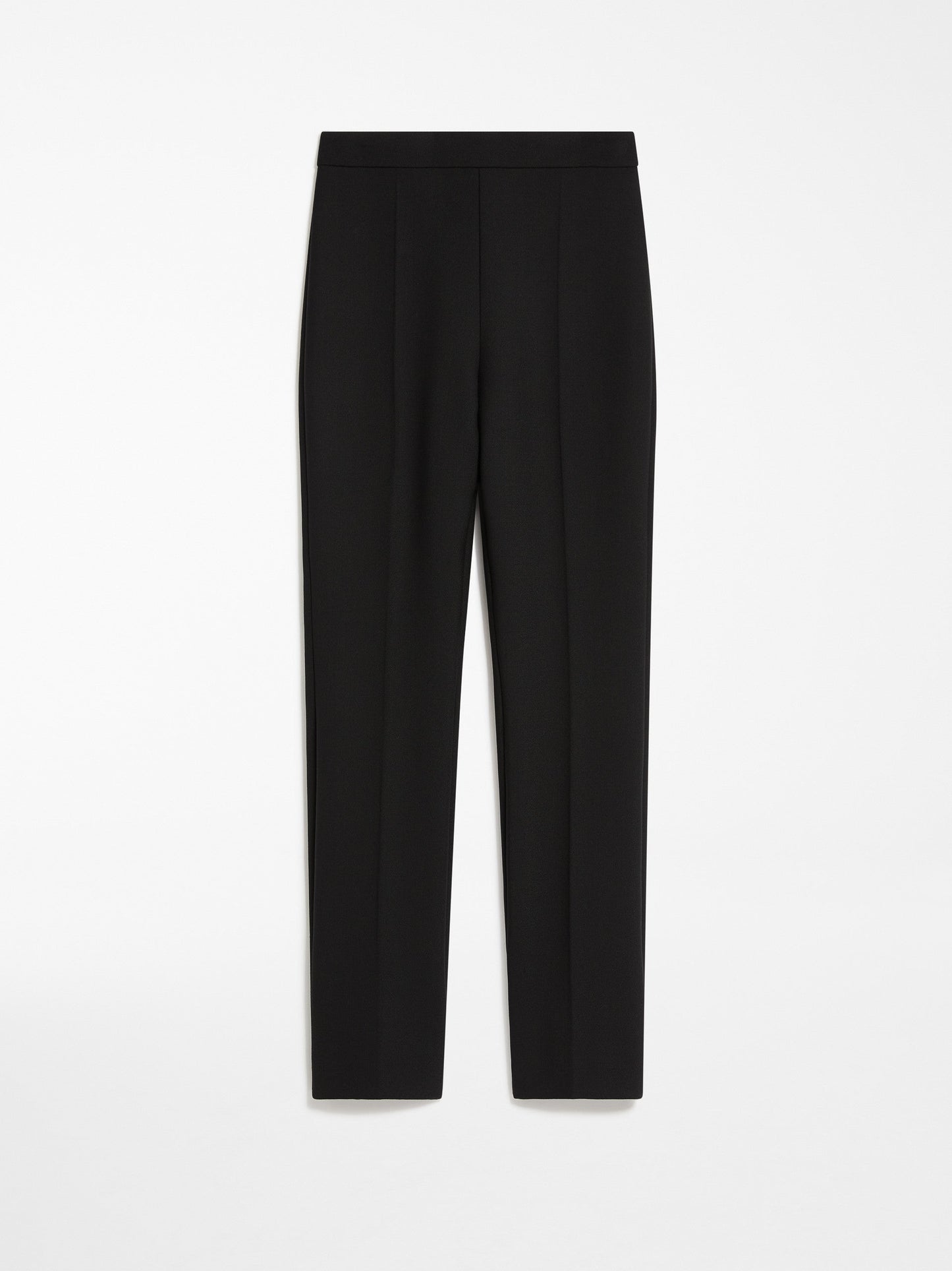 Stretch wool-blend trousers