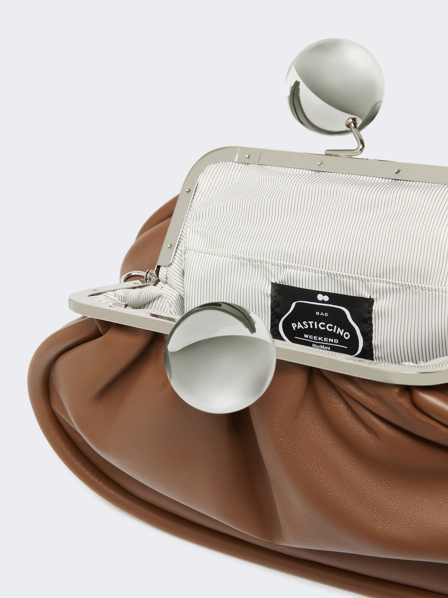 Medium Pasticcino Bag in glossy nappa leather