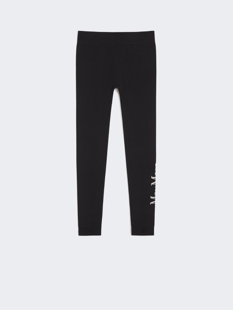 Stretch technical fabric leggings