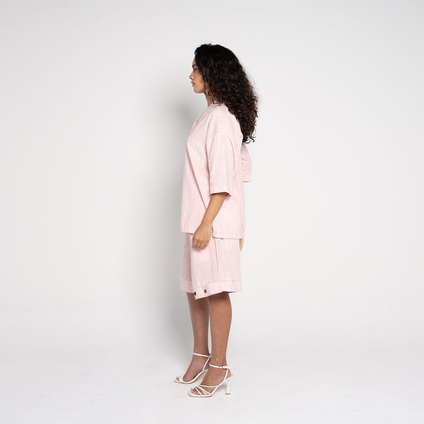 AF1 Pink Linen V - Neck Box Set