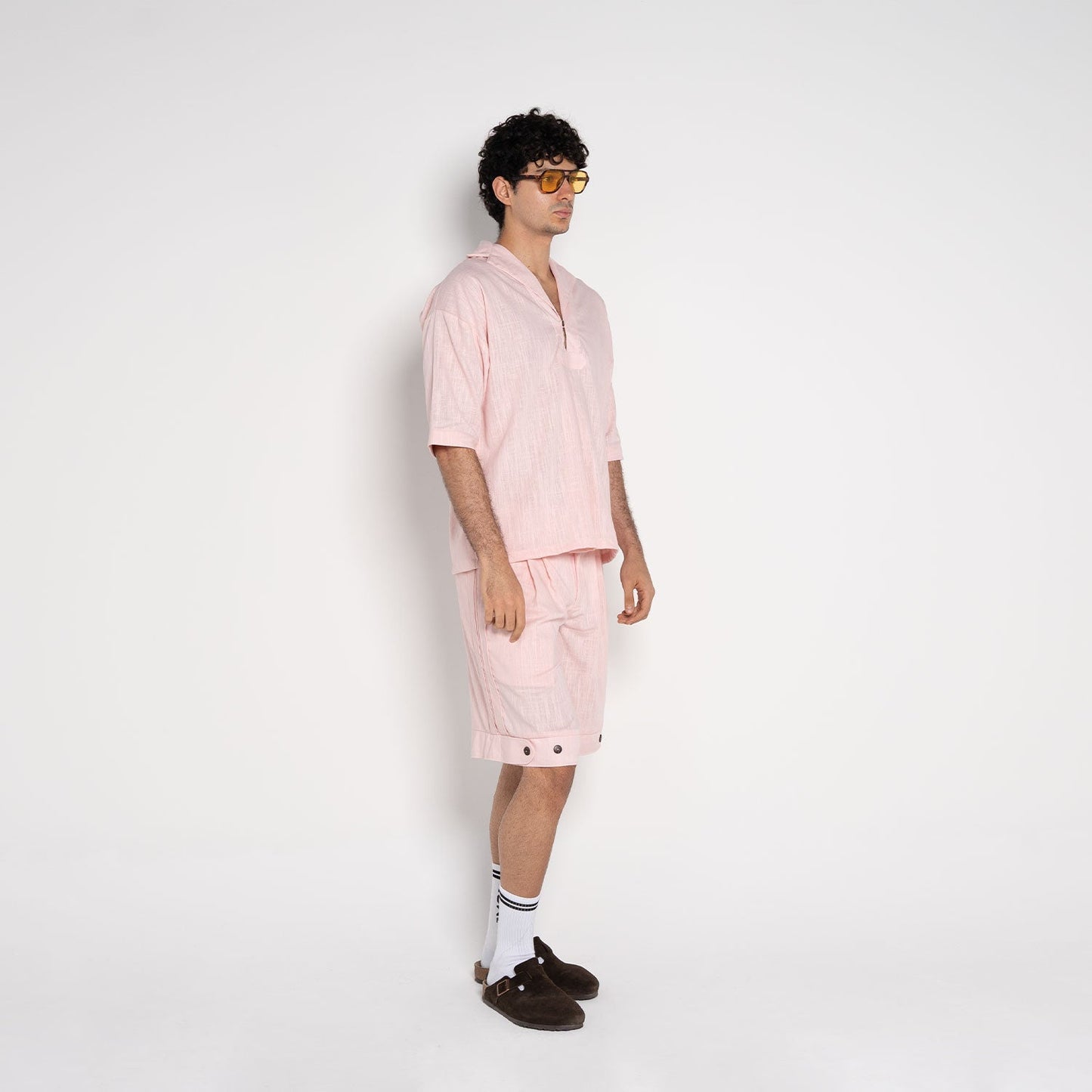 AF1 Pink Linen V - Neck Box Set
