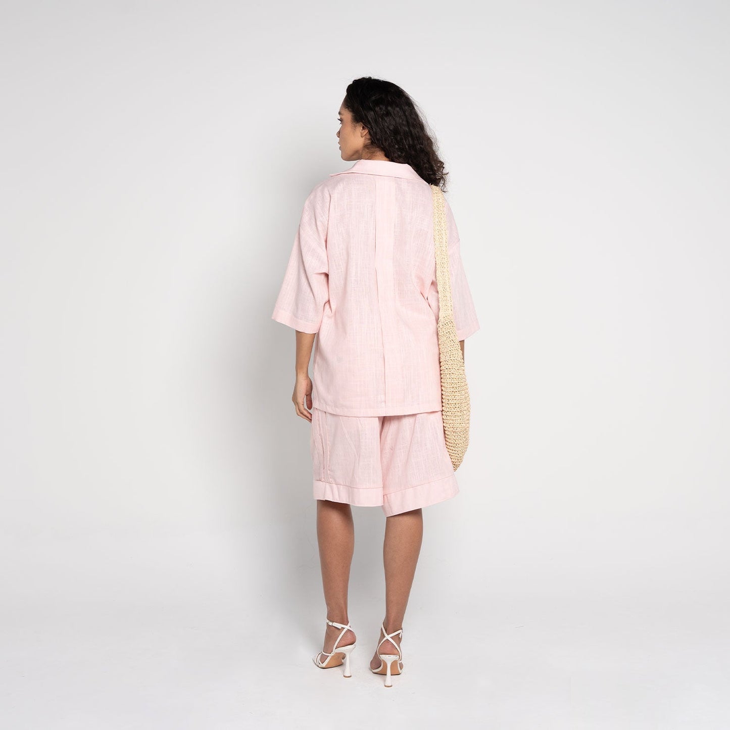 AF1 Pink Linen V - Neck Box Set