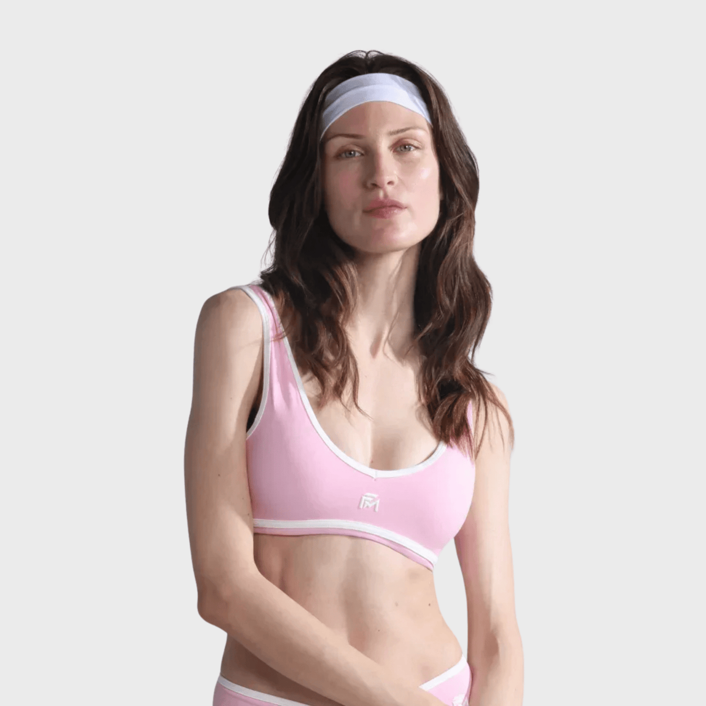 Blush Pink Seamless Activewear Set for Women