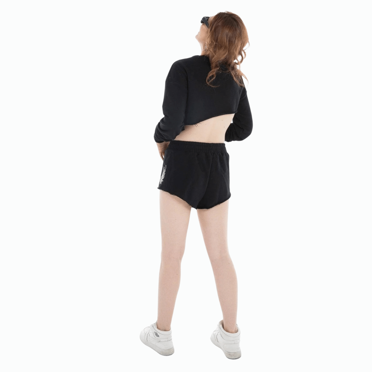 Cropped Sweat and Short Set – FM Signature Streetwear