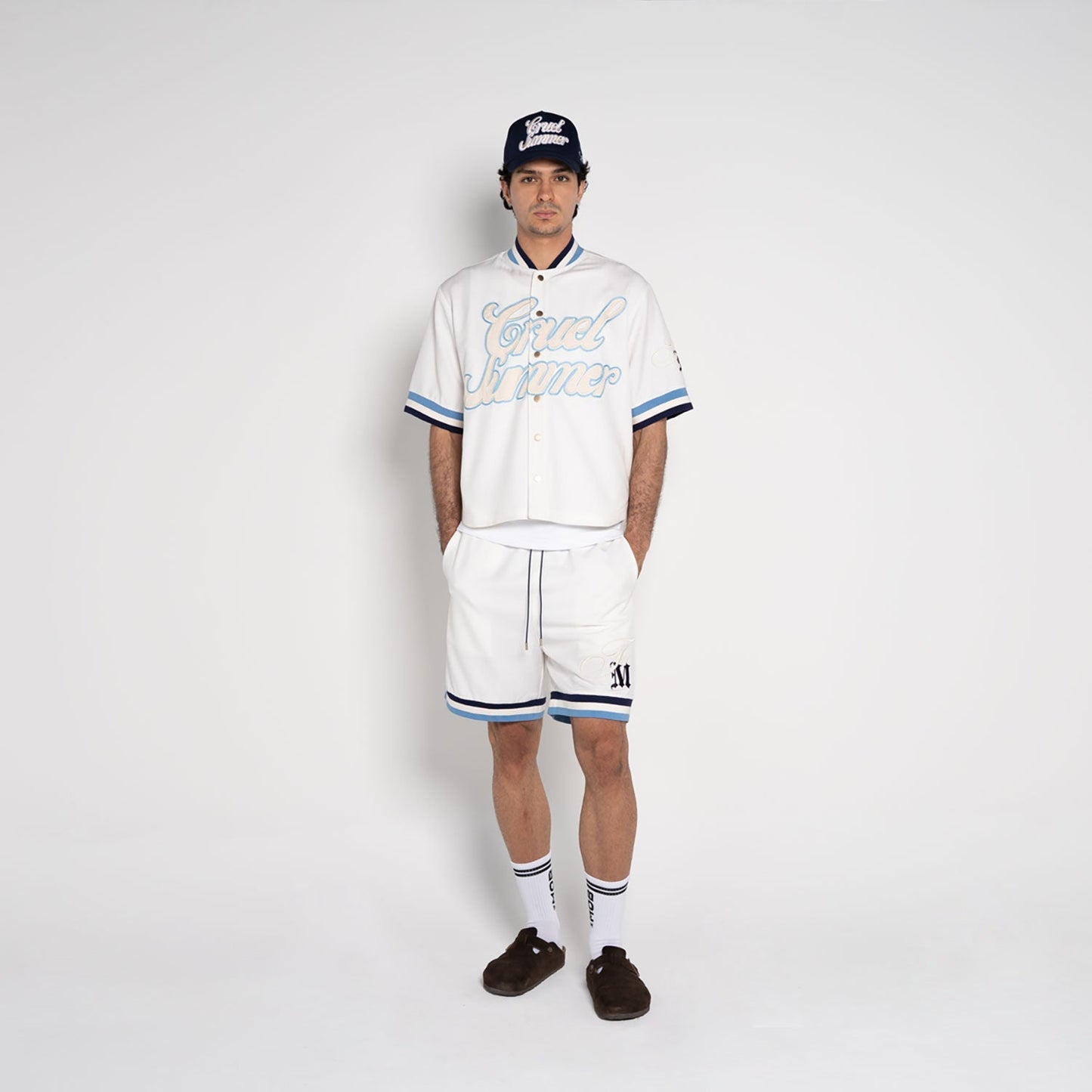 Cruel Summer Baseball Shirt – White