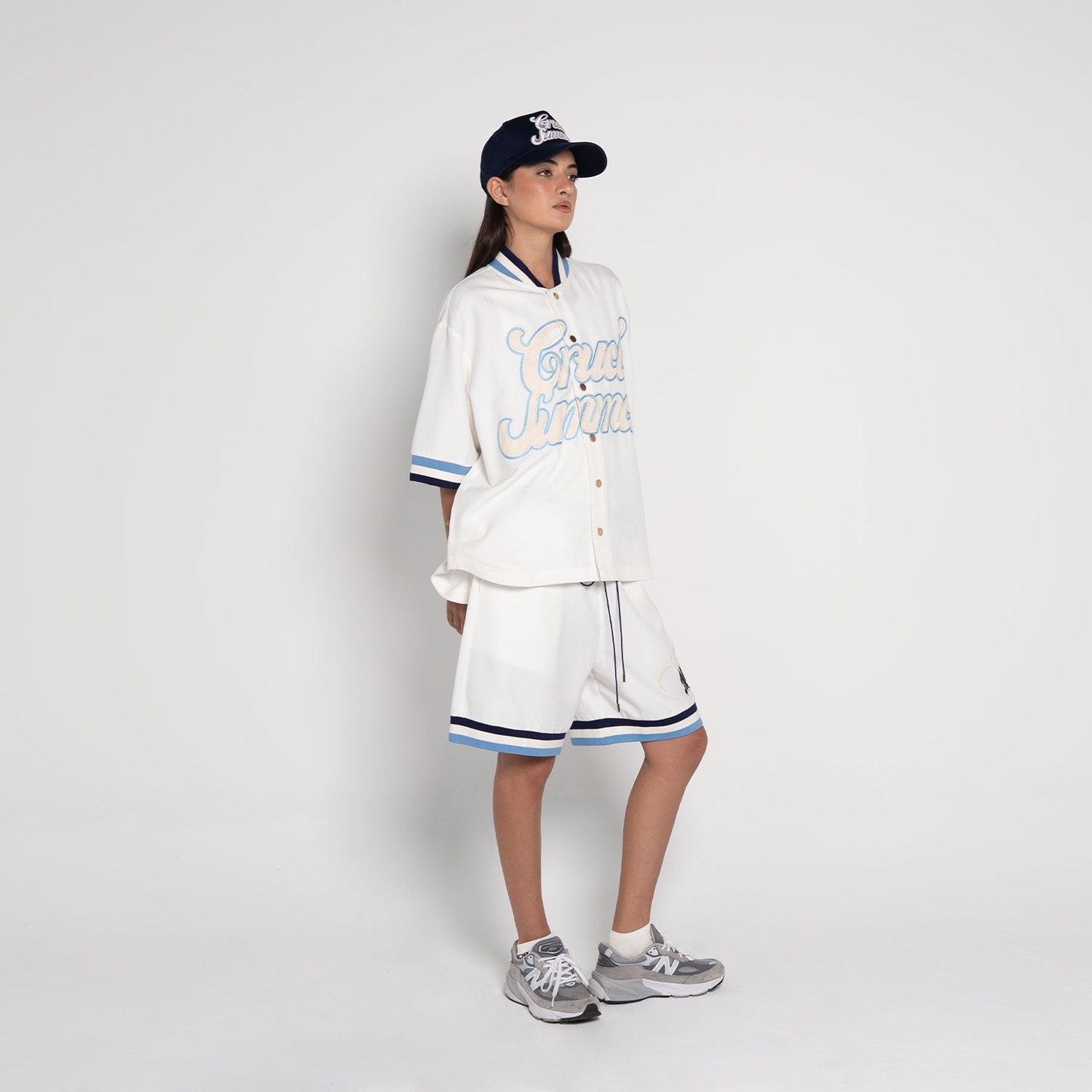 Cruel Summer Baseball Shirt – White