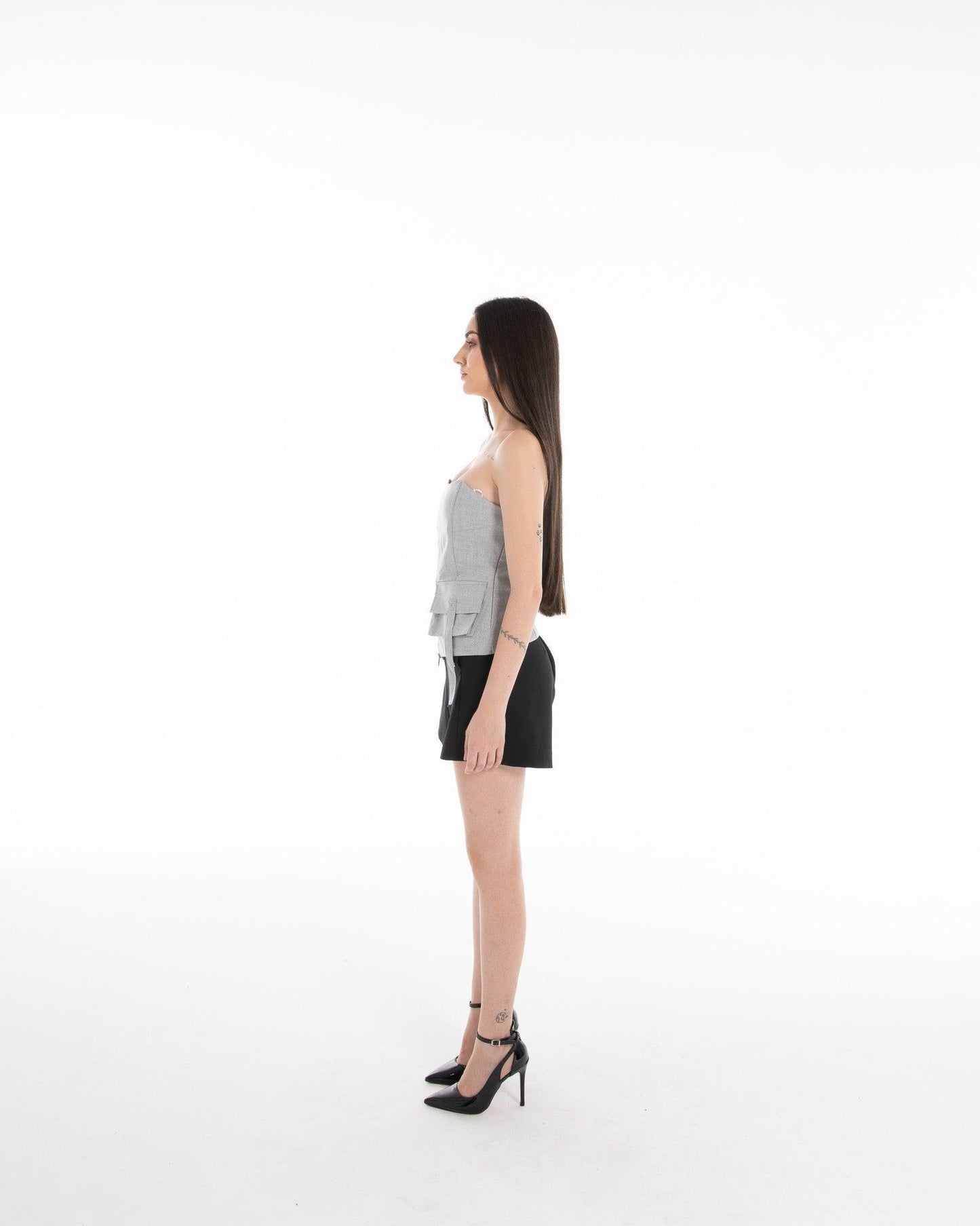 Structured Corset Top for Women