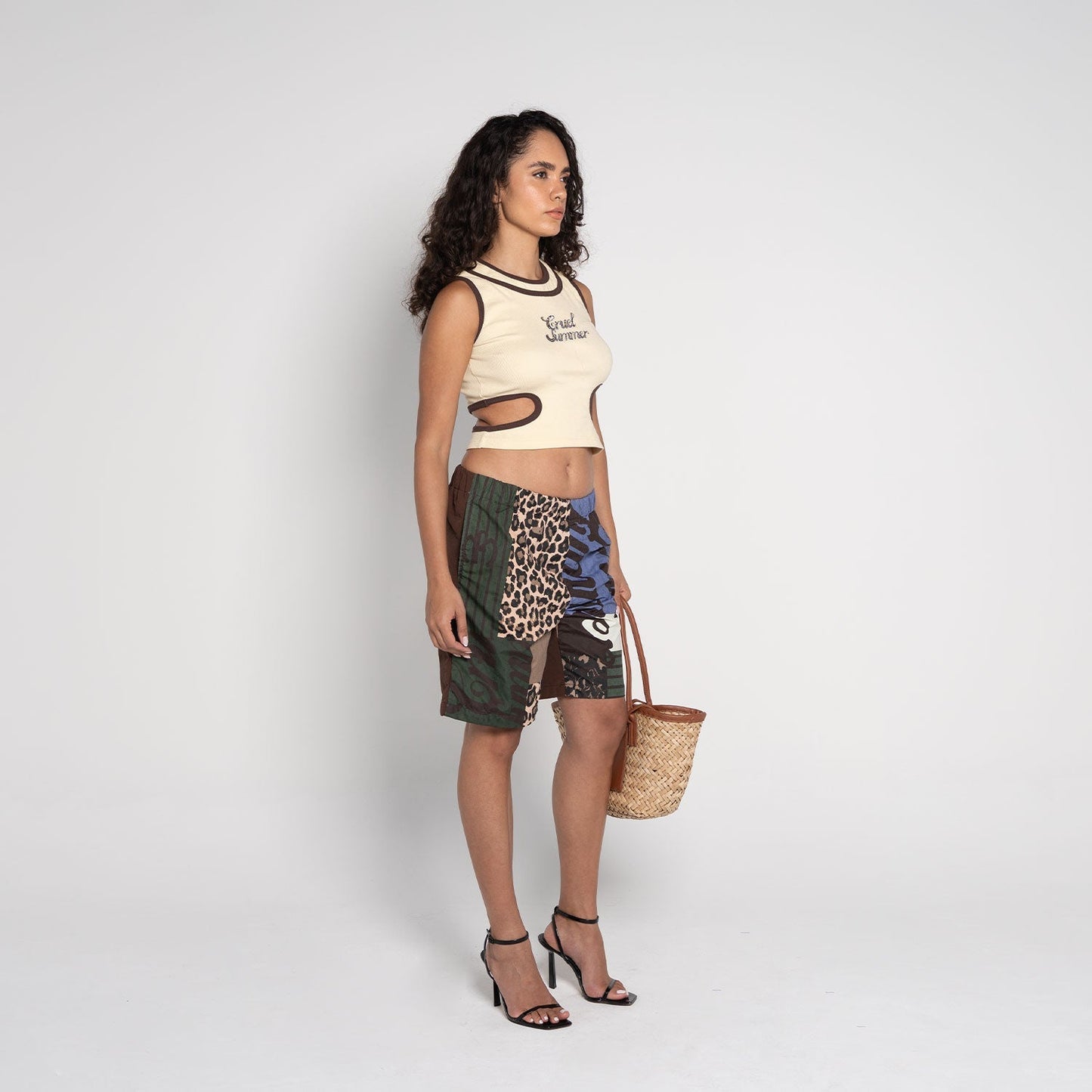 FM Cruel Summer Printed Swim Shorts
