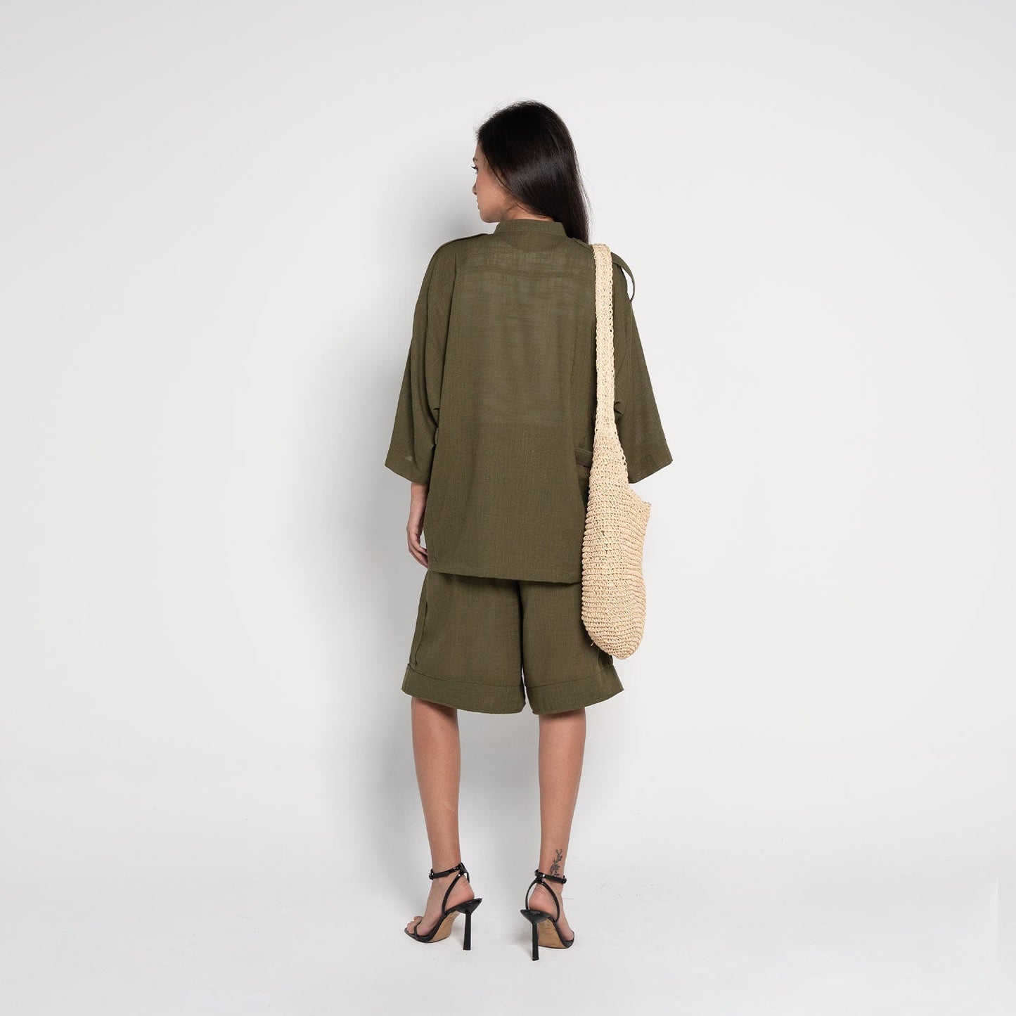 FM Linen Army Set – Army Green