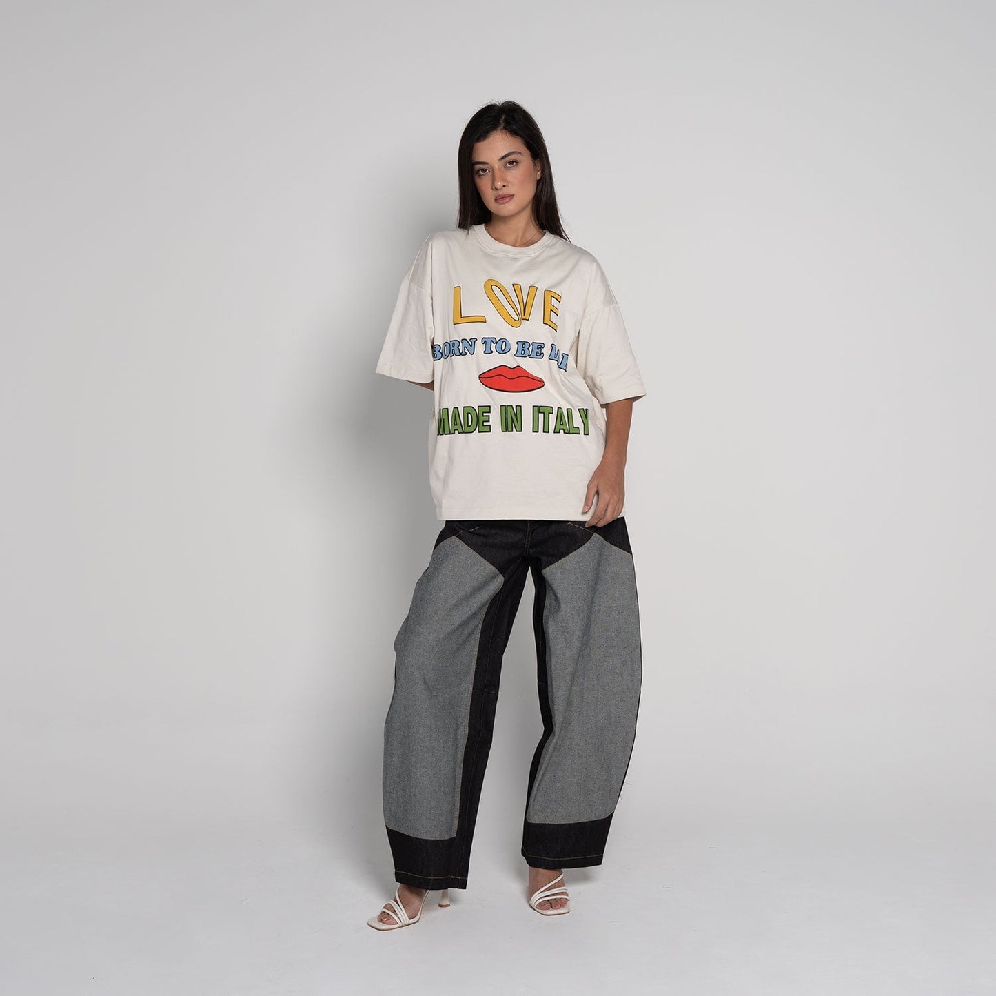 Love Graphic T-Shirt – Vintage White
