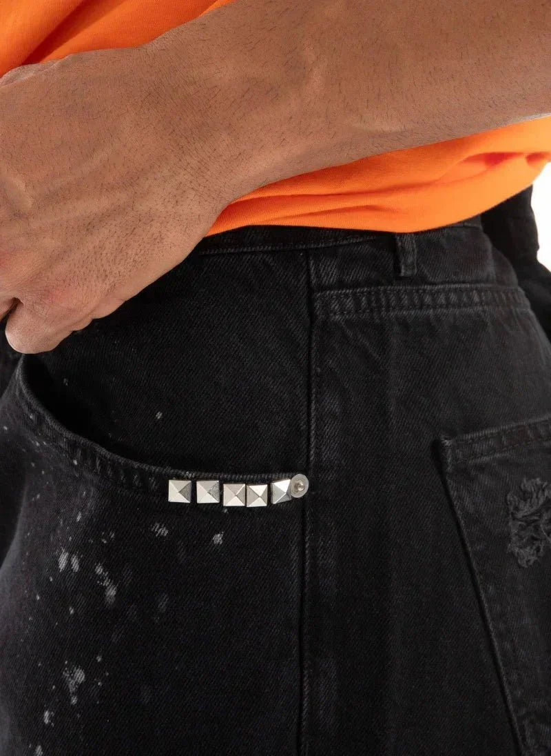 Jeans with Gem Details – FM Signature Denim