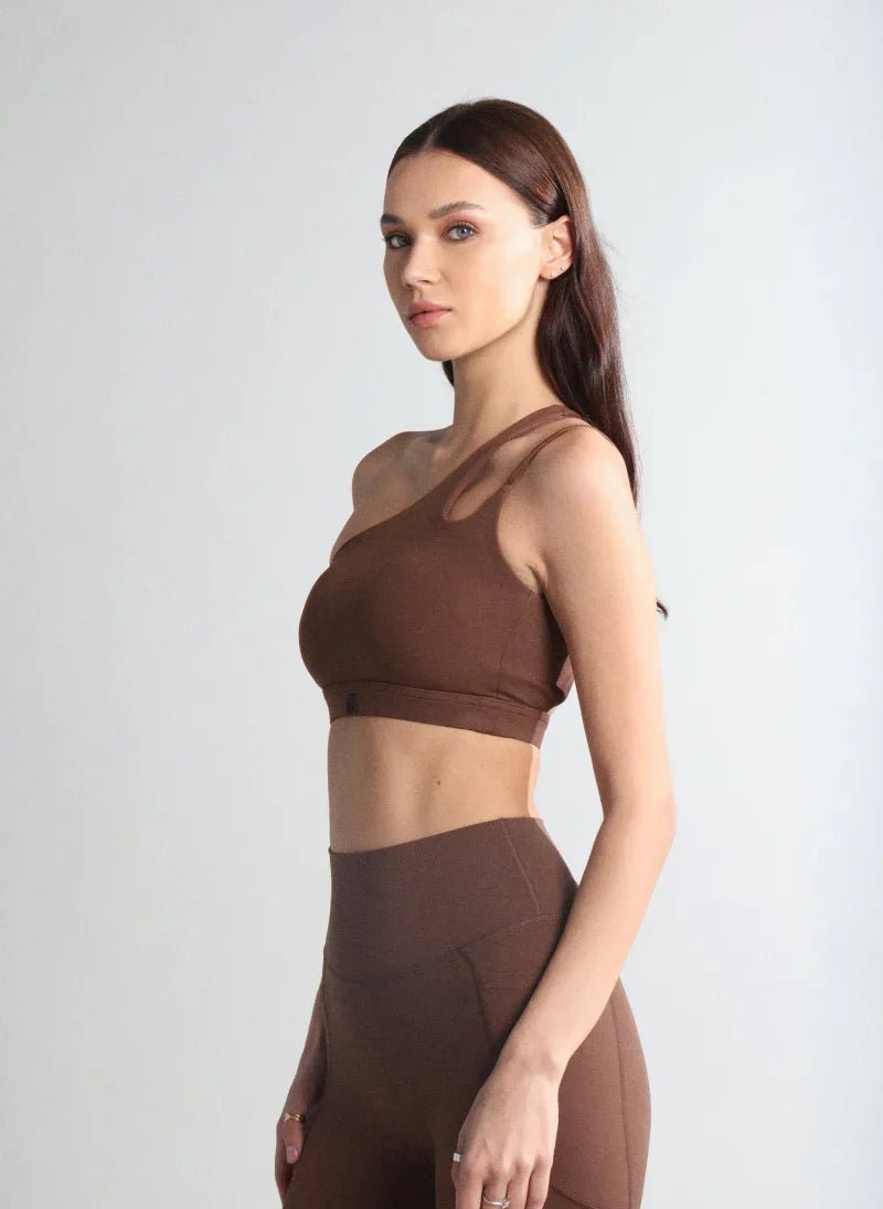 One Shoulder Sportswear Set for Women