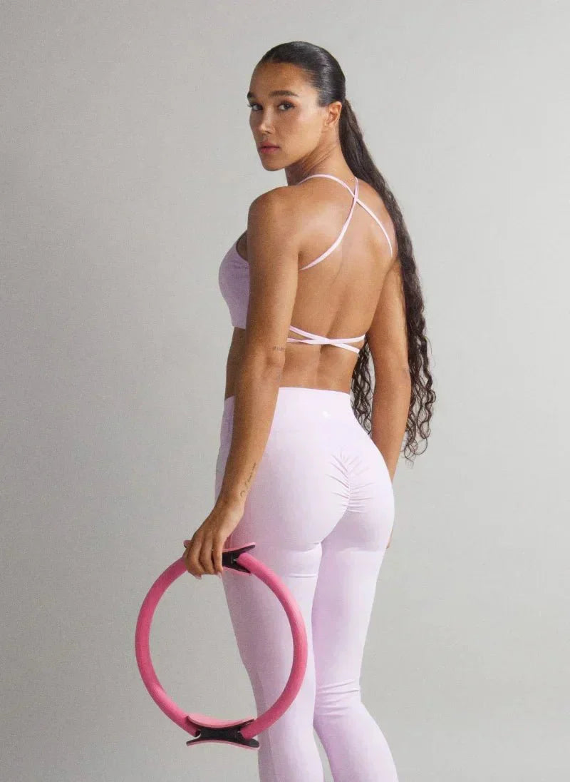 Open-Back Seamless Sports Bra – FM Activewear