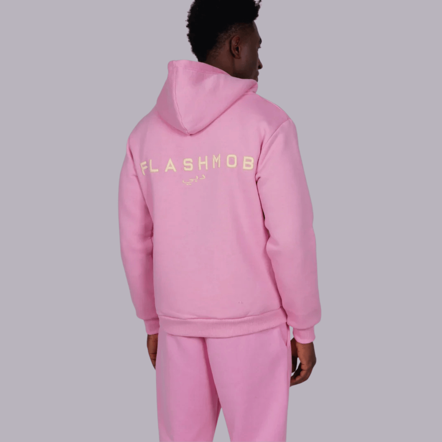Oversized Printed Hoodie Set FM