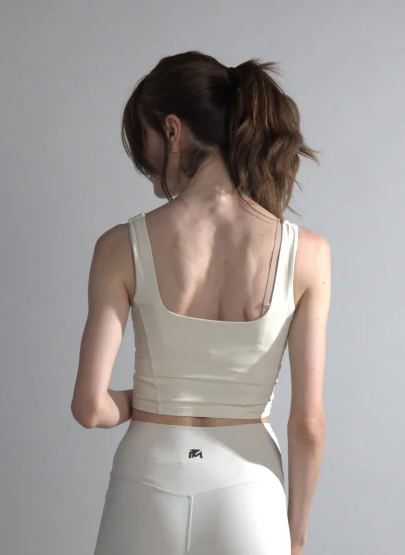 Sculpted Built-In Bra Top for Women