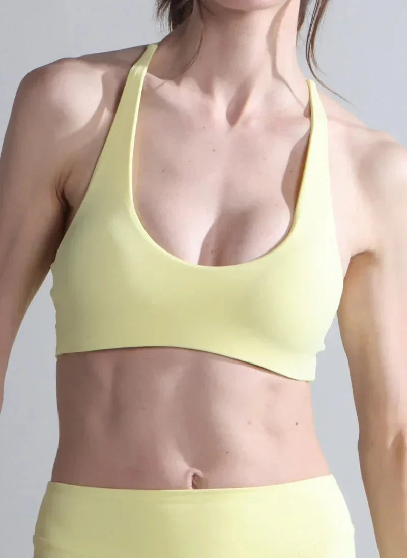 Seamless U-Neck Sports Bra for Women