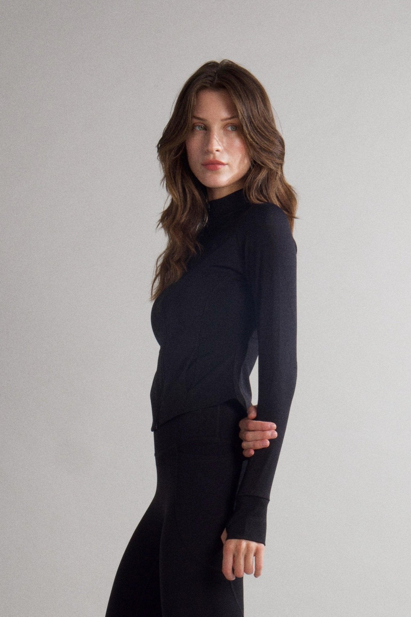 Seamless Zip-Through Jacket for Women