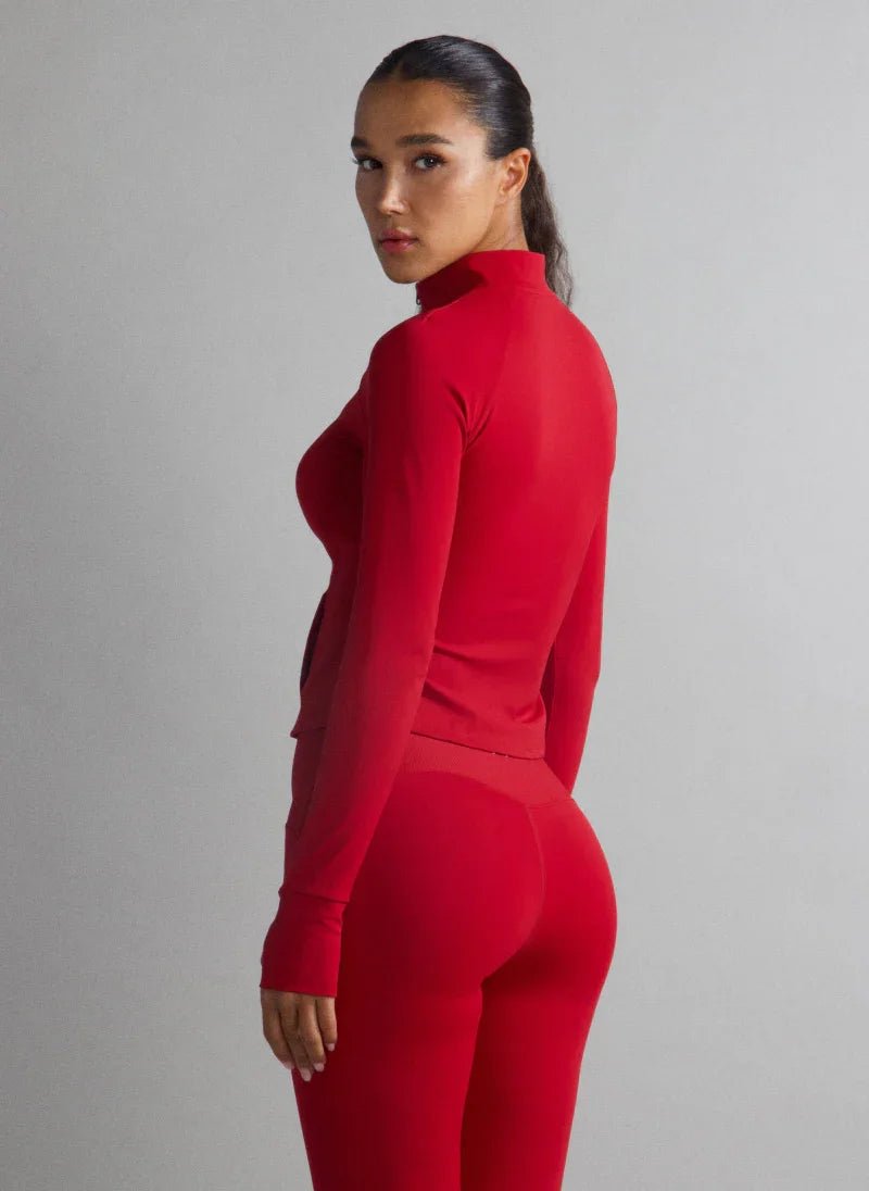 Seamless Zip-Through Jacket for Women