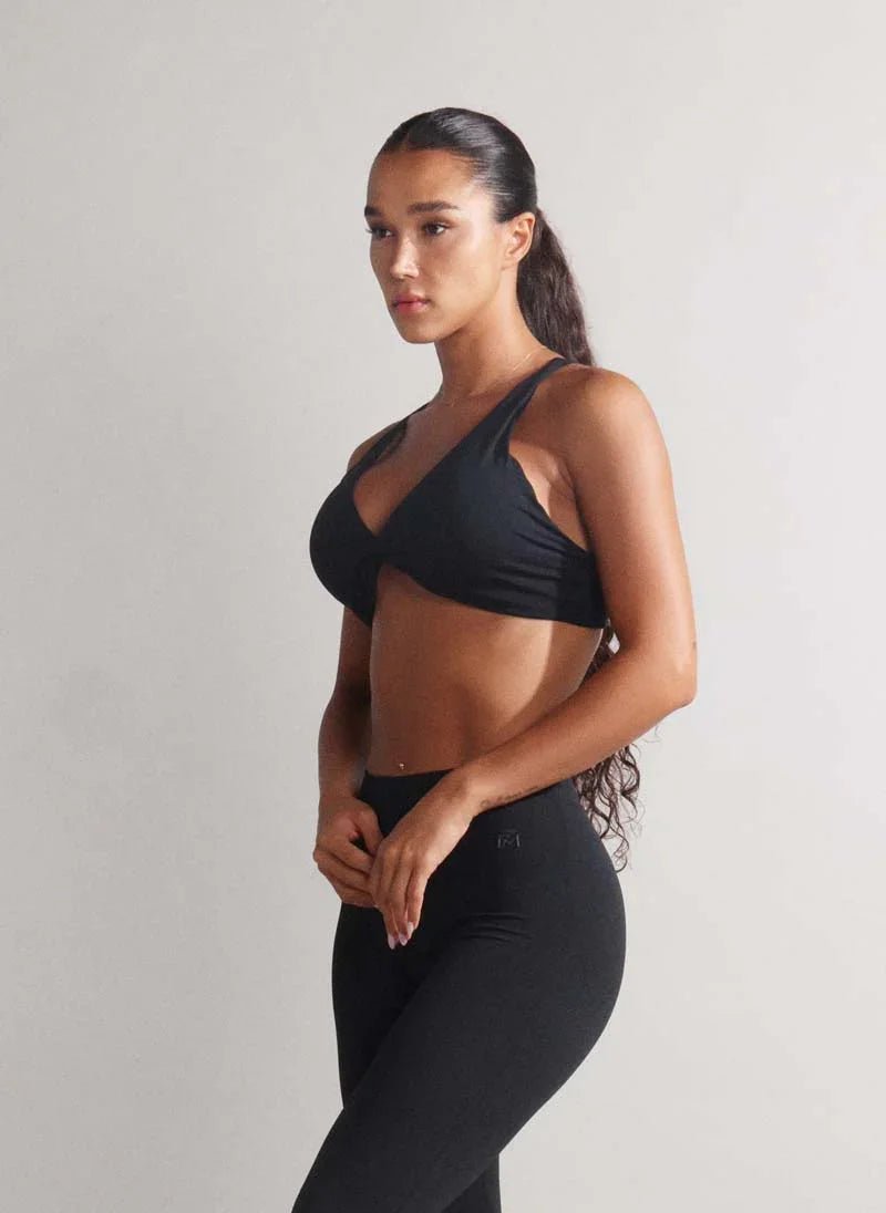 Twist-Front Sports Bra for Women