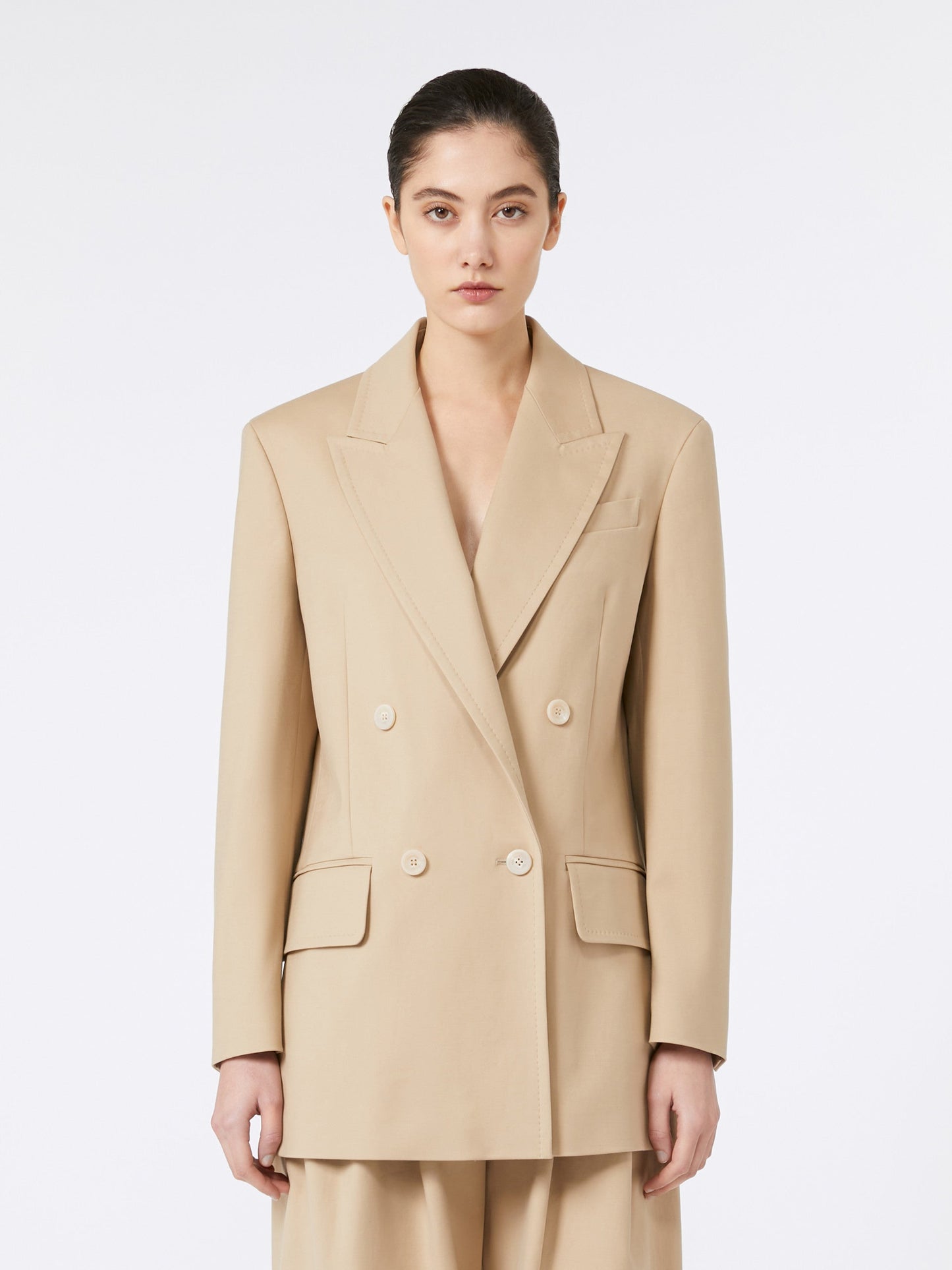 Olimpia Jacket in stretch canvas