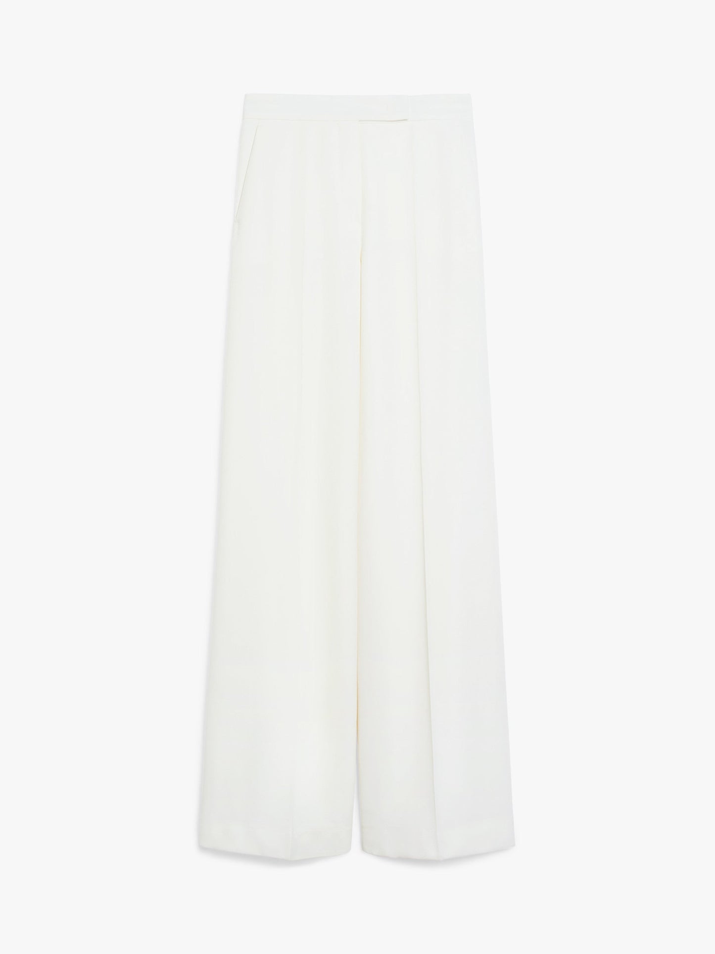 Gabardine wool trousers