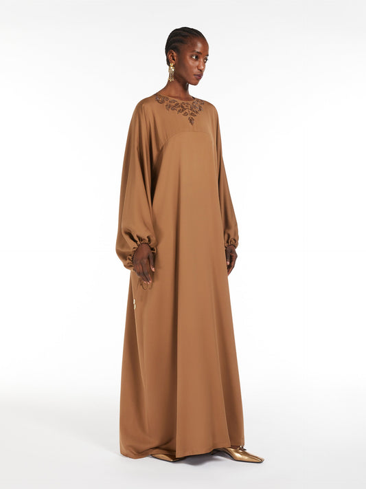 Unstructured silk dress