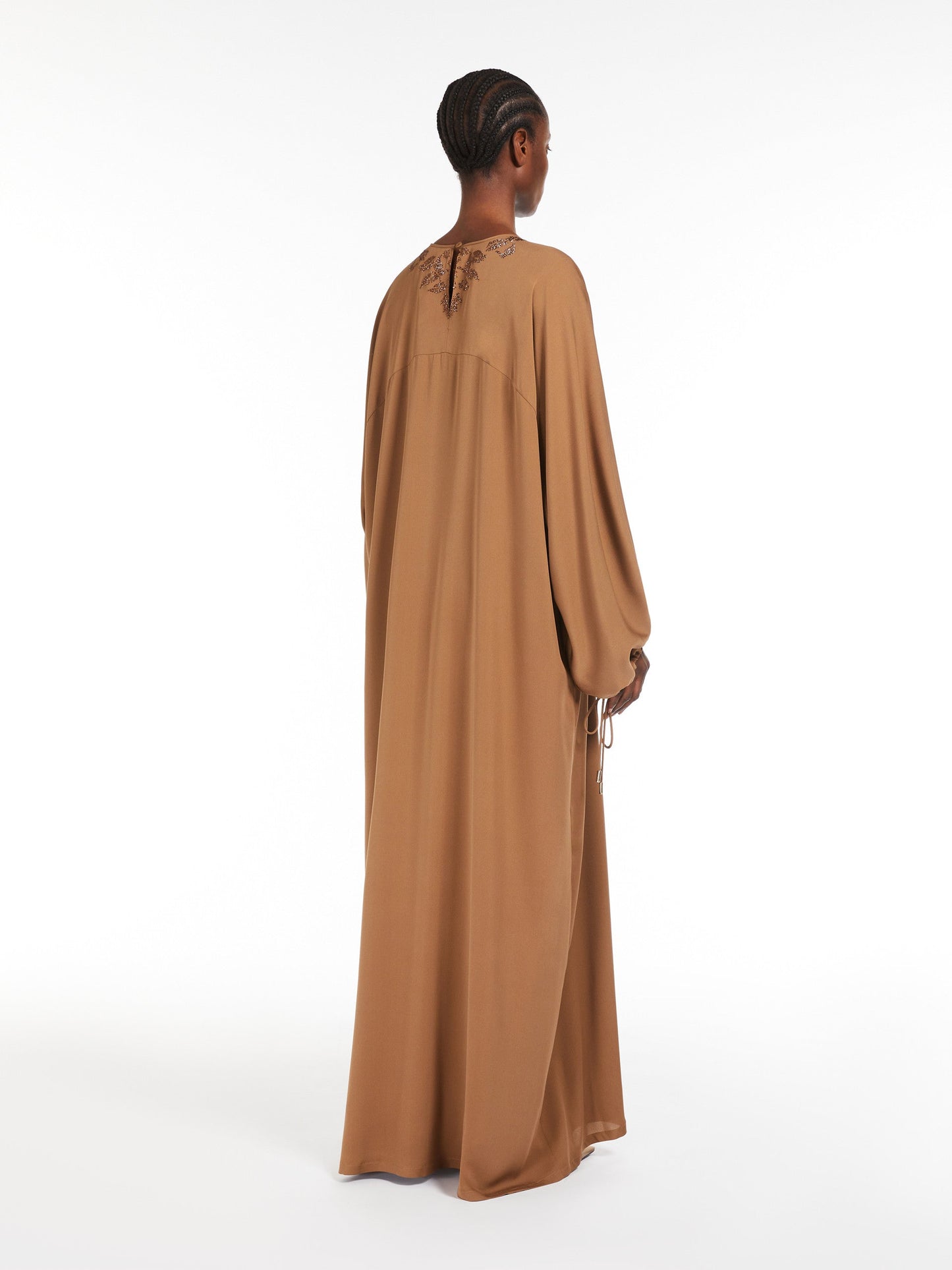Unstructured silk dress