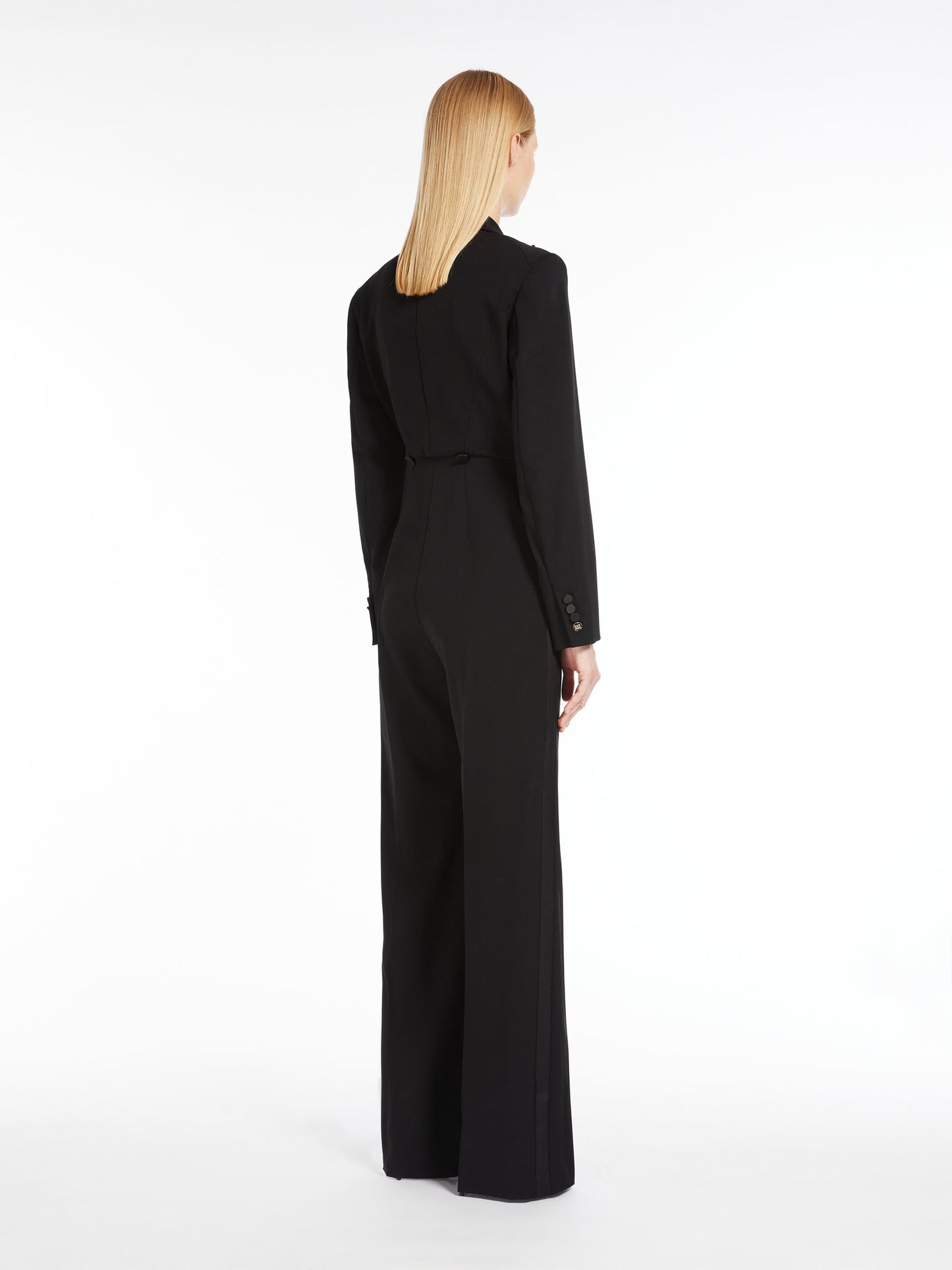 Granité stretch wool jumpsuit