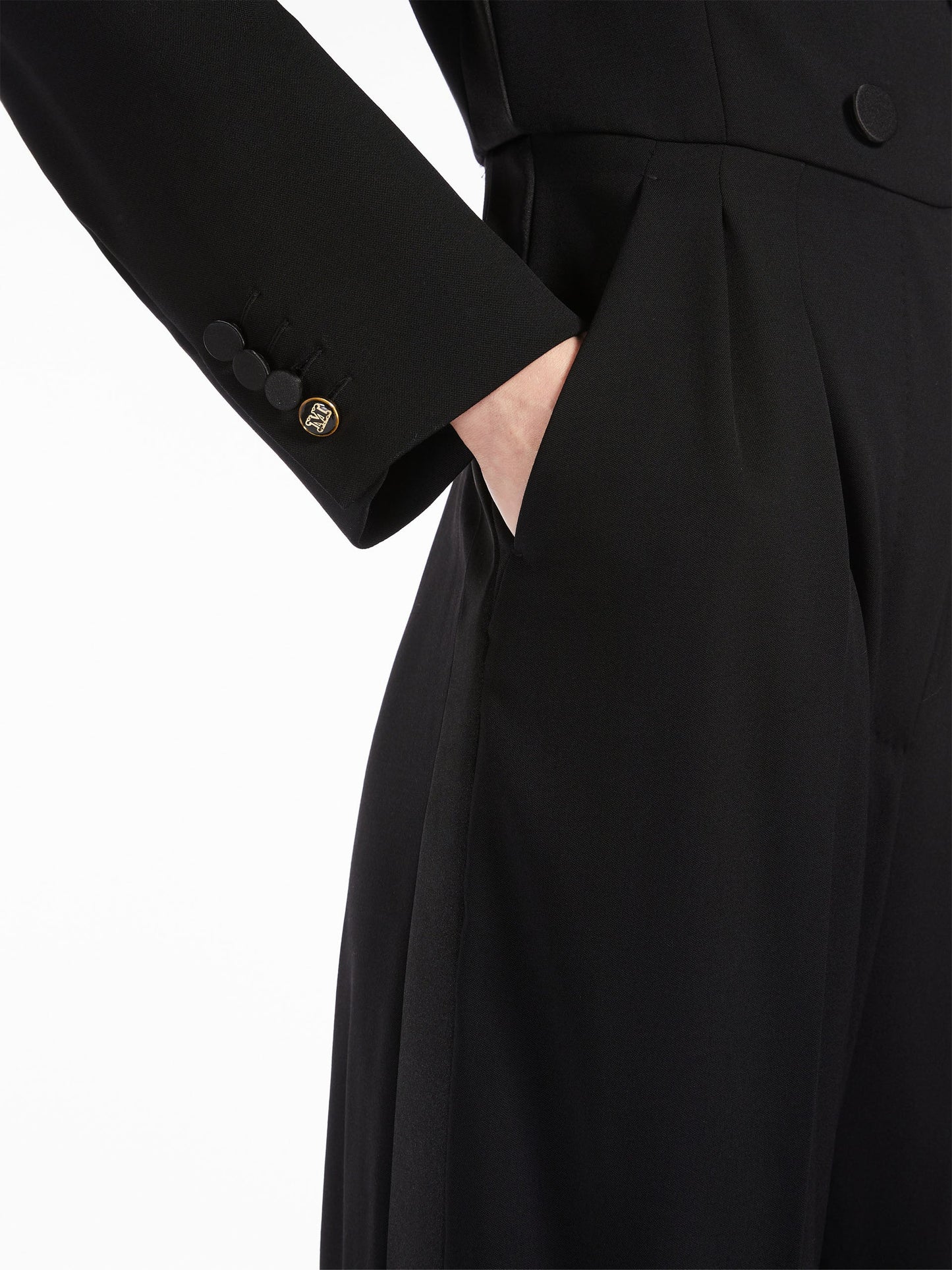 Granité stretch wool jumpsuit