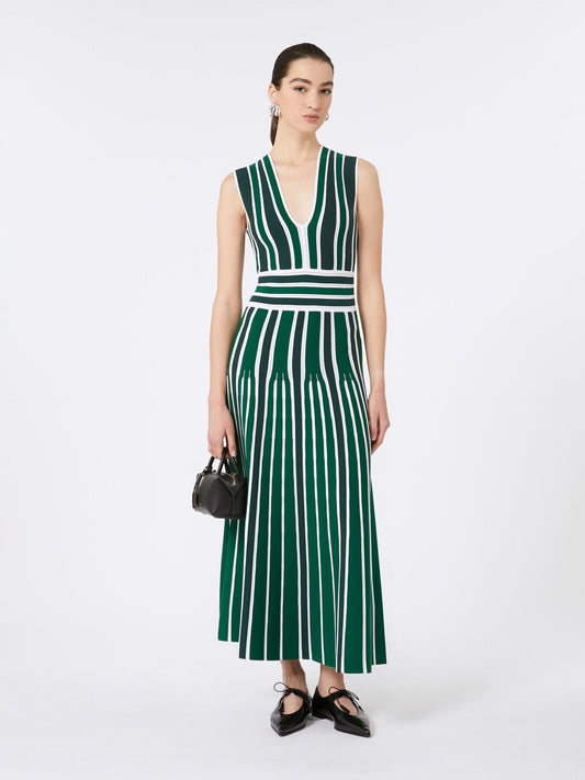 Viscose yarn dress