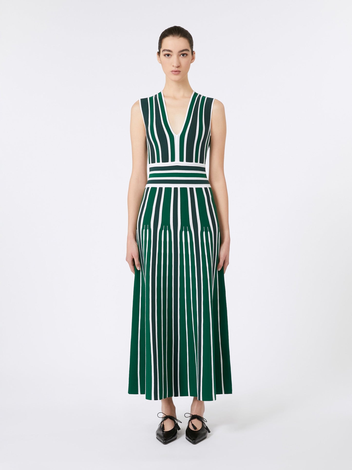 Viscose yarn dress