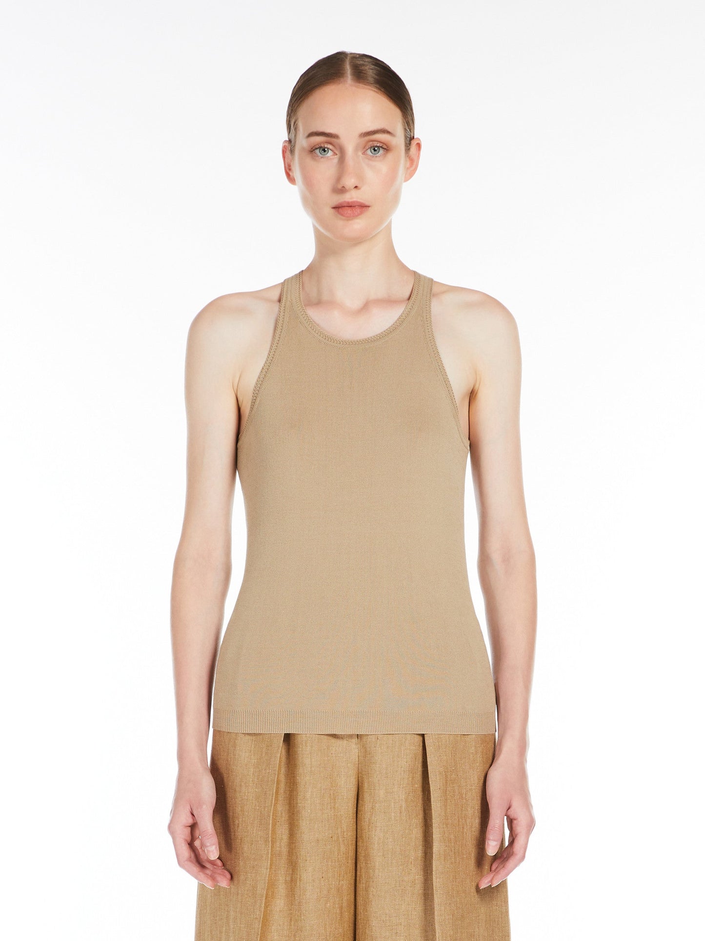 Cotton yarn top