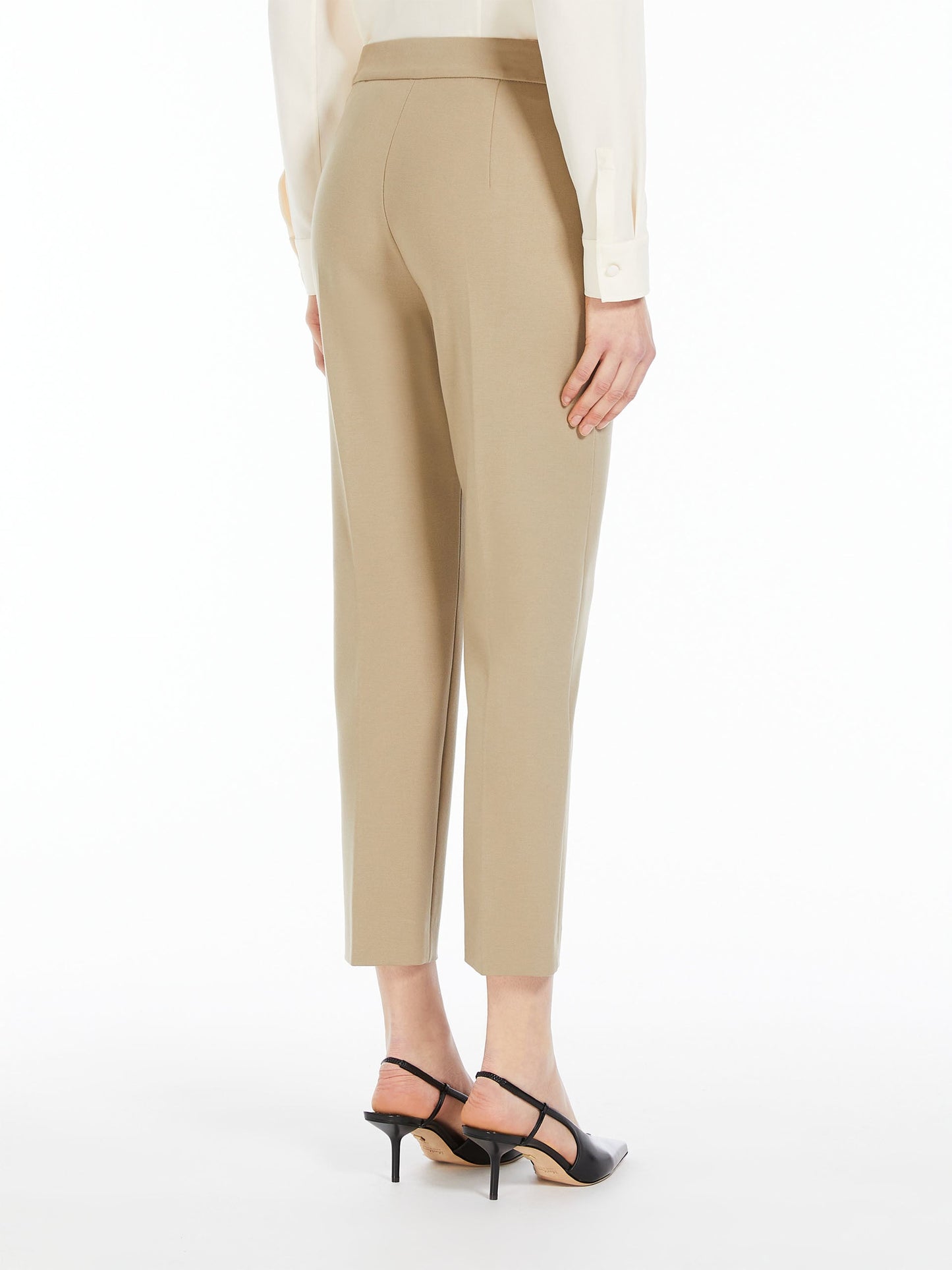 Viscose jersey trousers