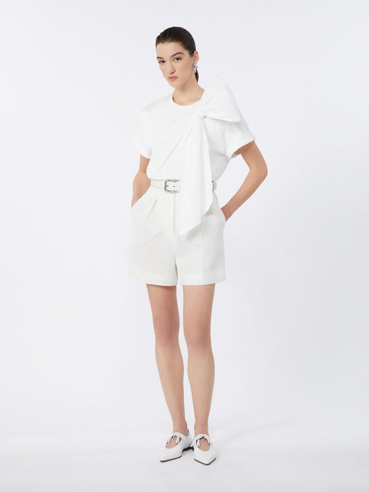 Technical mesh shorts