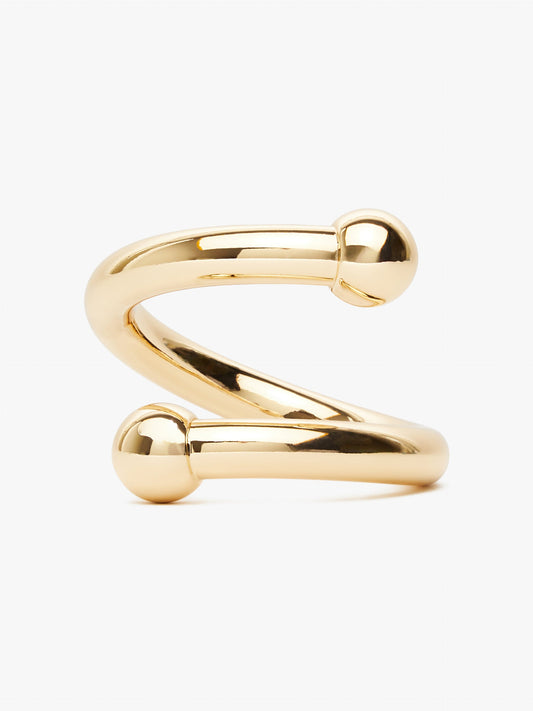 Metallic twist bracelet - RUNWAY