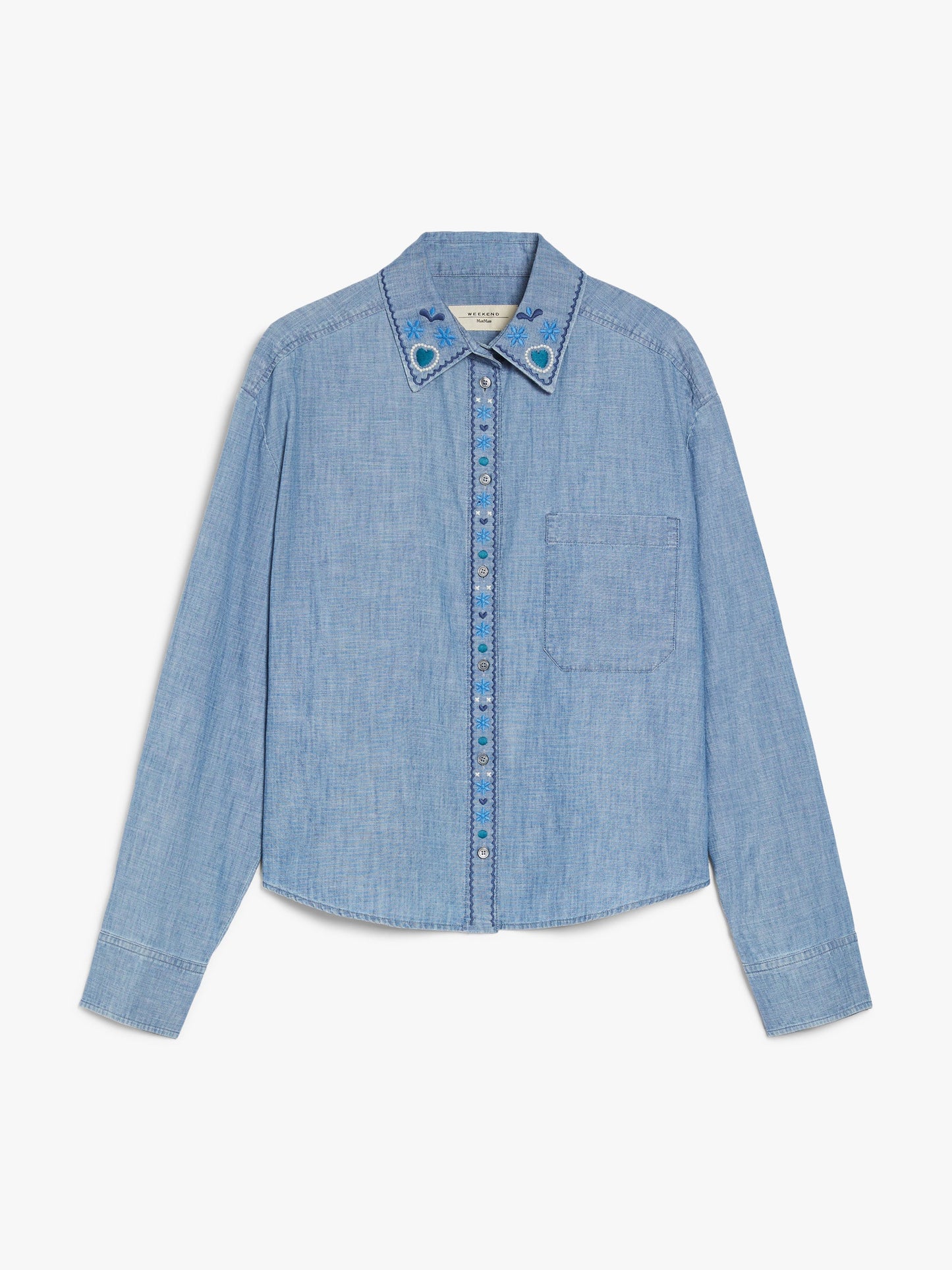 Cotton chambray shirt