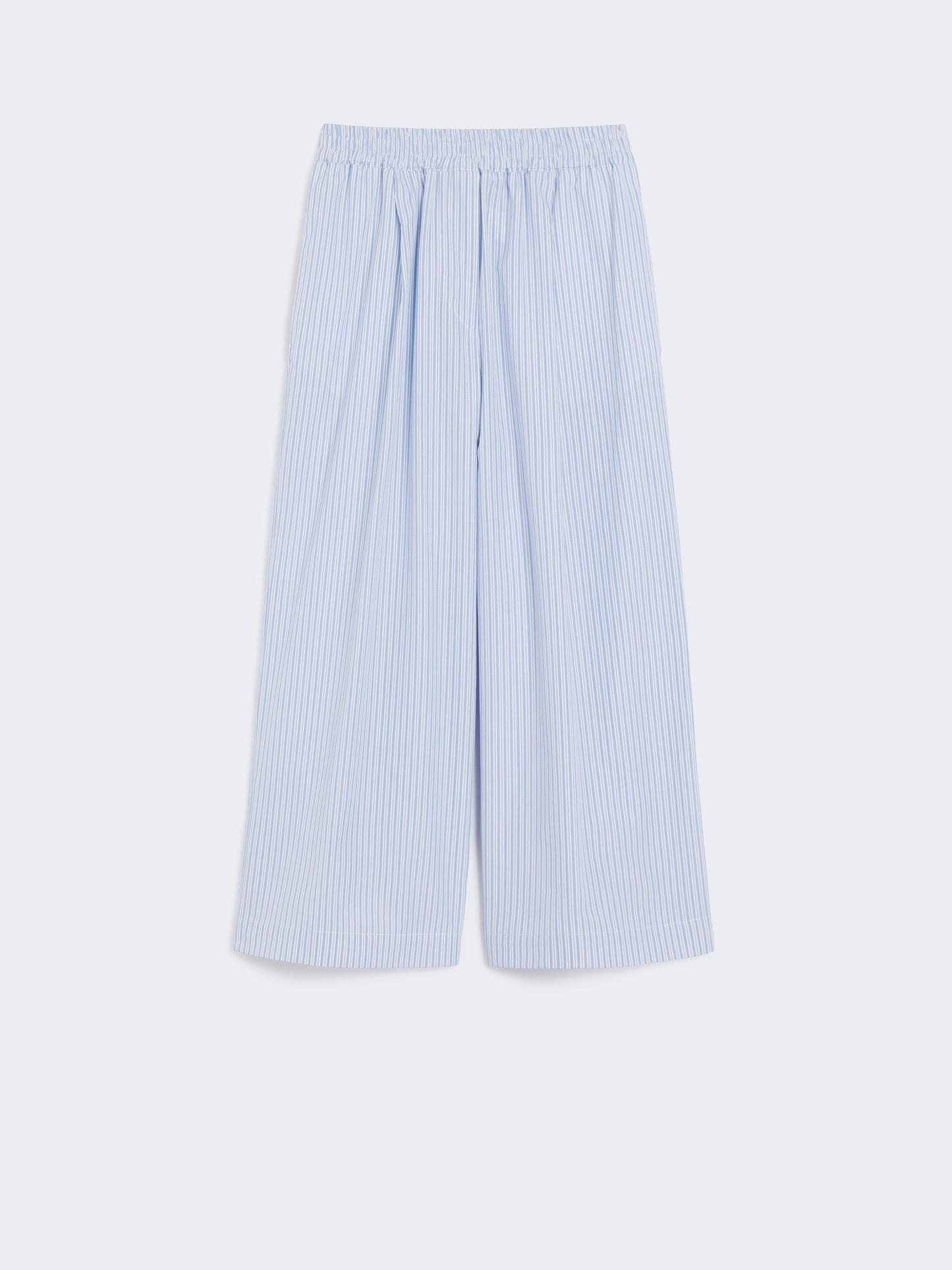 Cotton sateen trousers