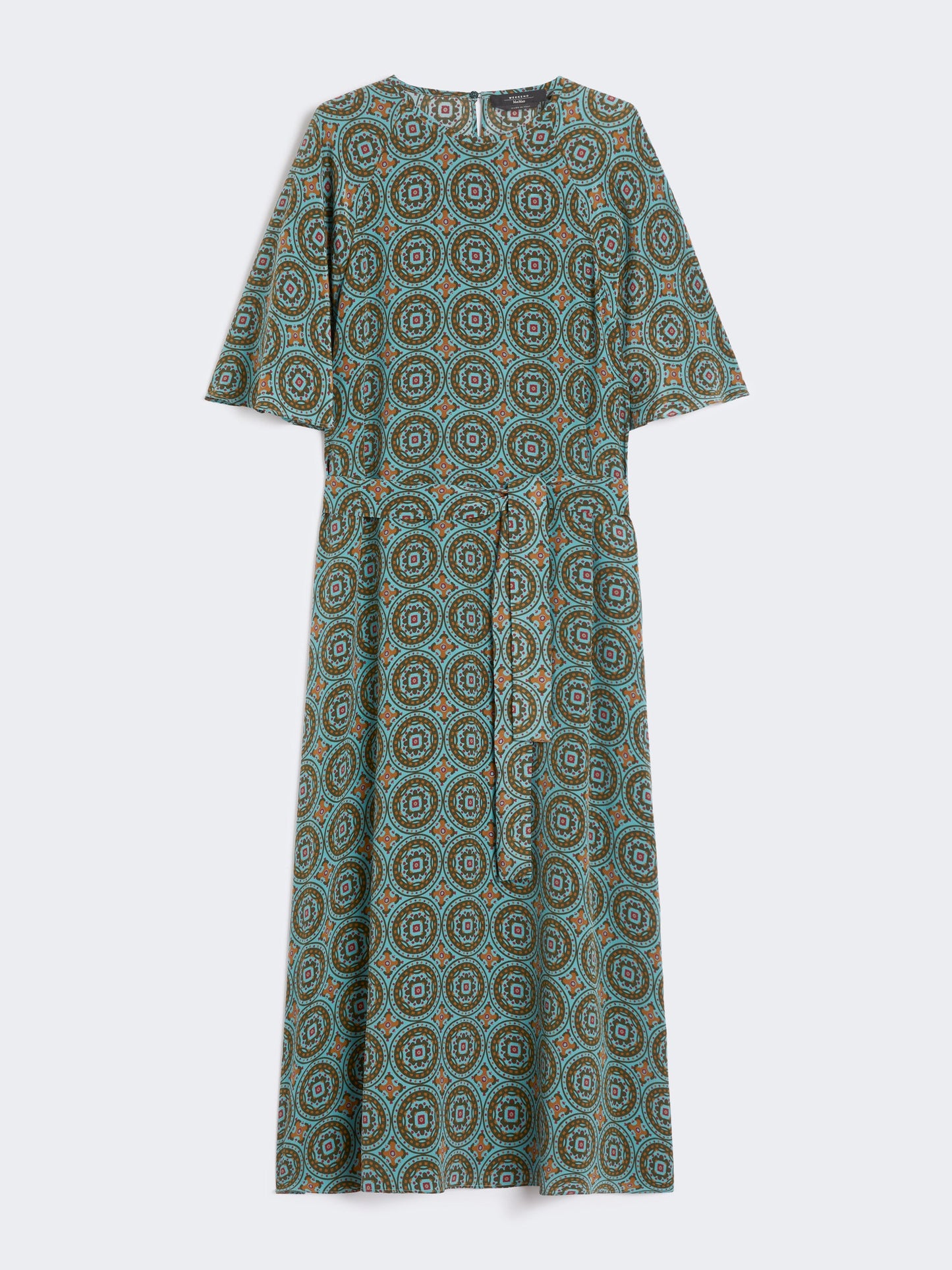 Silk crepe de chine dress