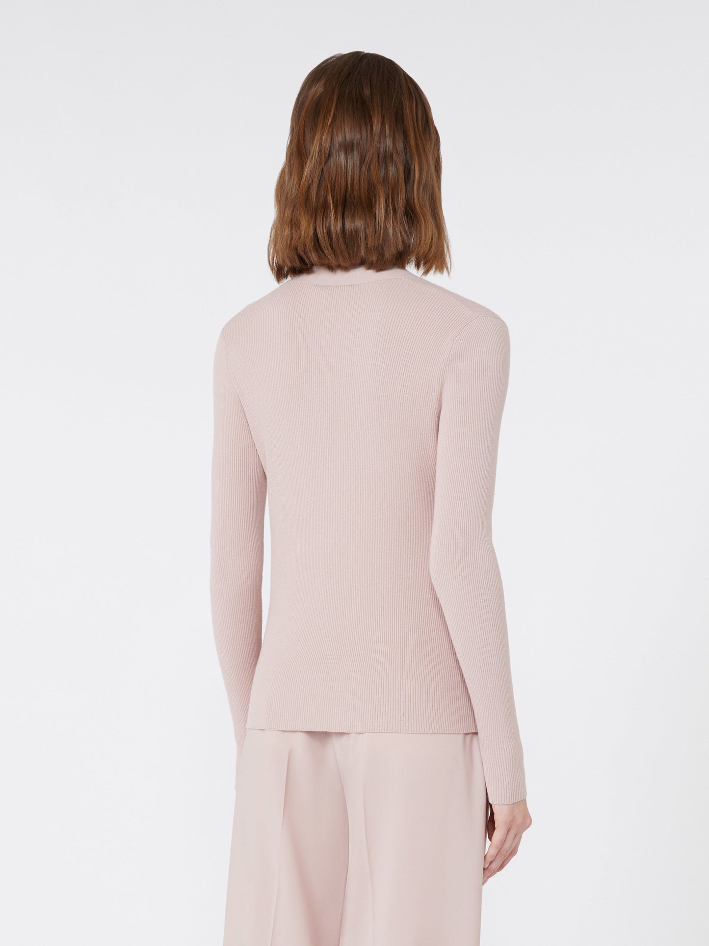 Viscose V-neck cardigan