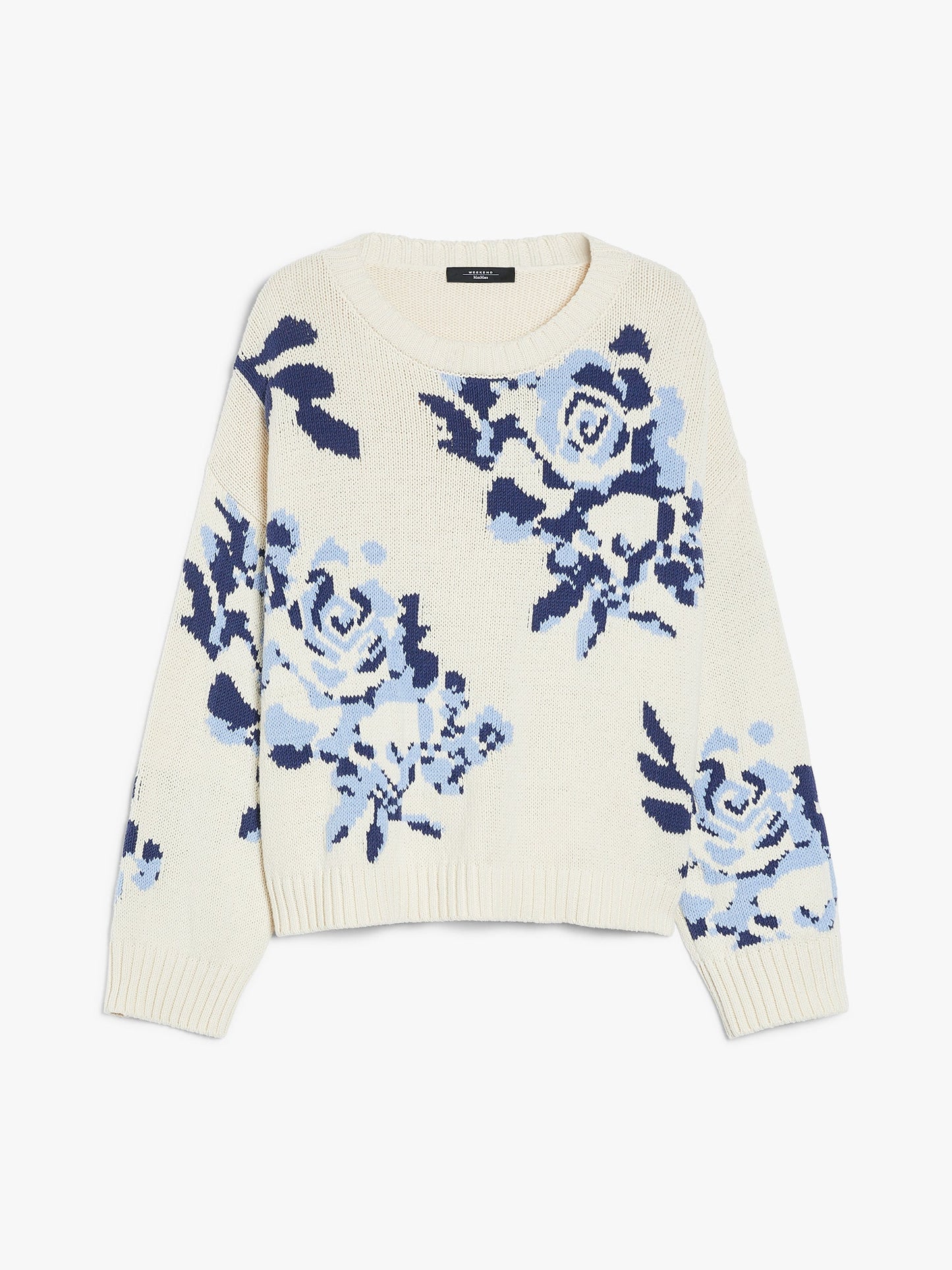 Patterned cotton yarn jumper