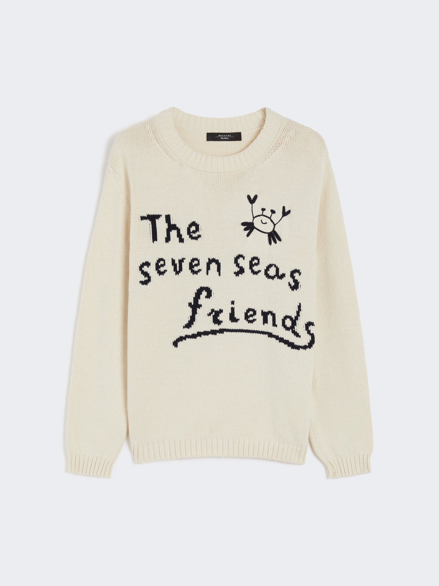 Cotton cordonnet sweater