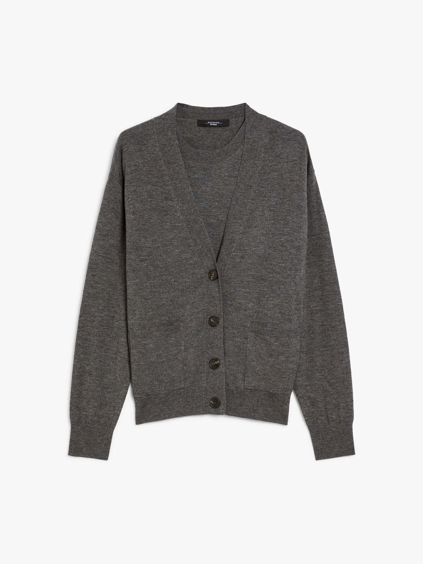 Wool and cashmere twin set